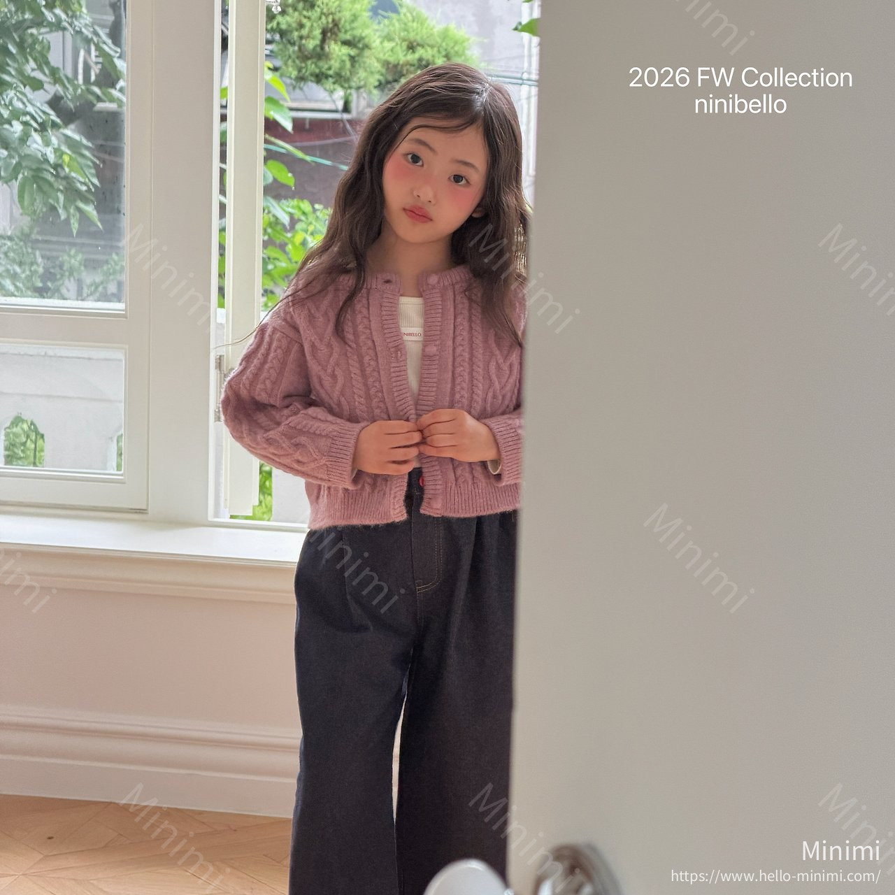 ninibello Mauve Knit Cardigan 細節圖 30