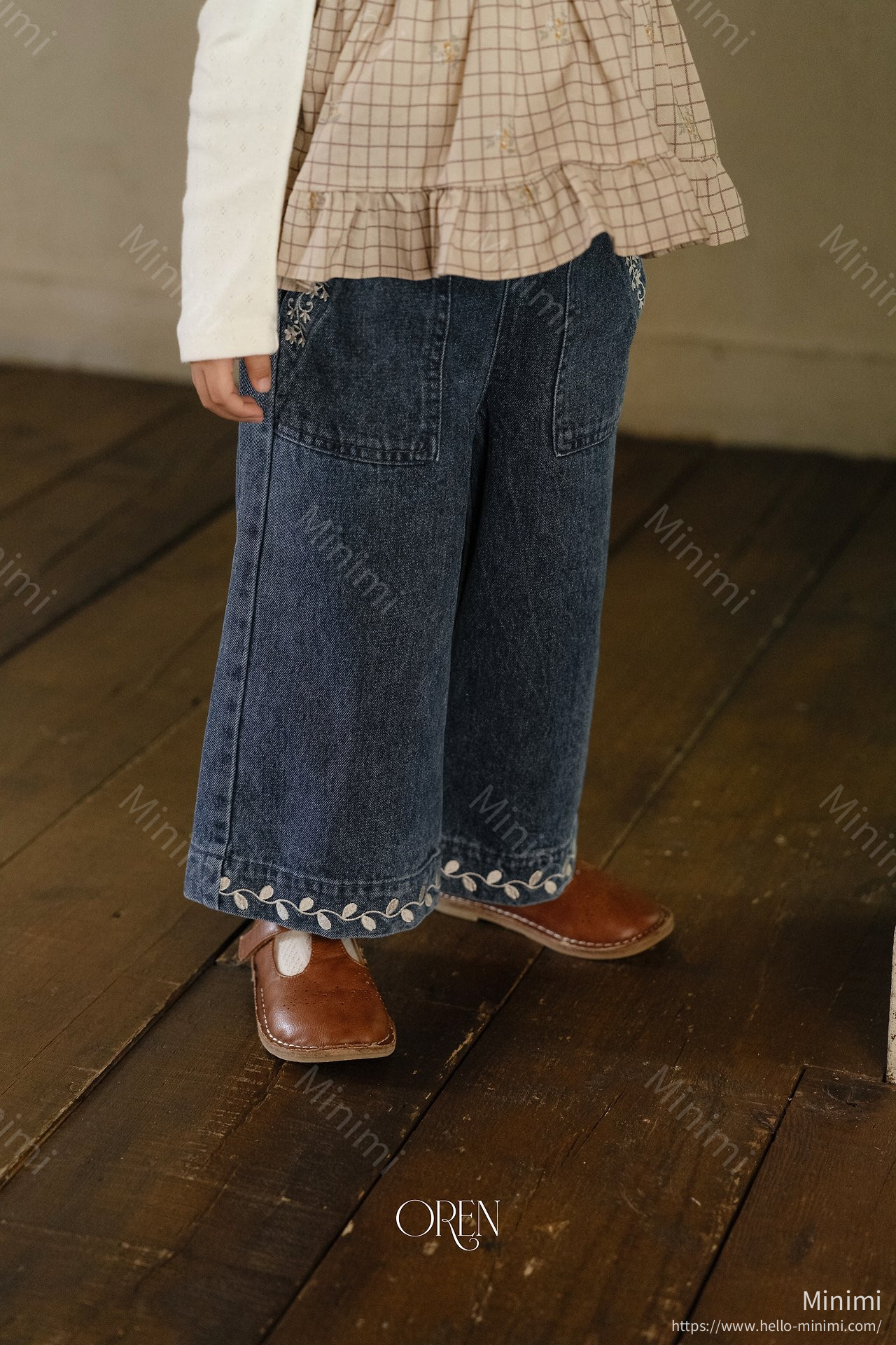 Oren Maple Embroidered Denim Pants 細節圖 32
