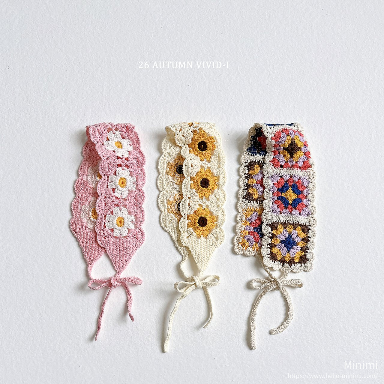 VIVID-I Crochet Bonnet 韓國童裝現貨
