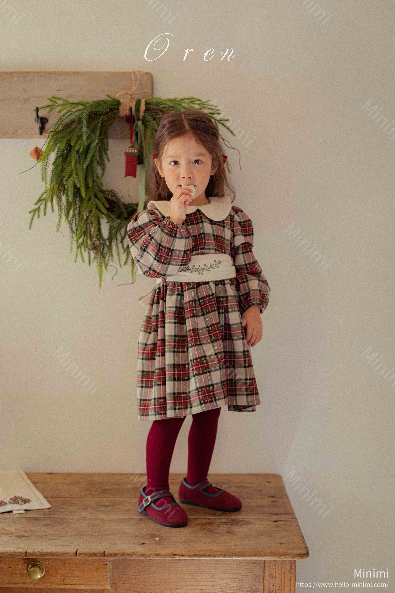 Oren Noelia Check Dress 細節圖 12