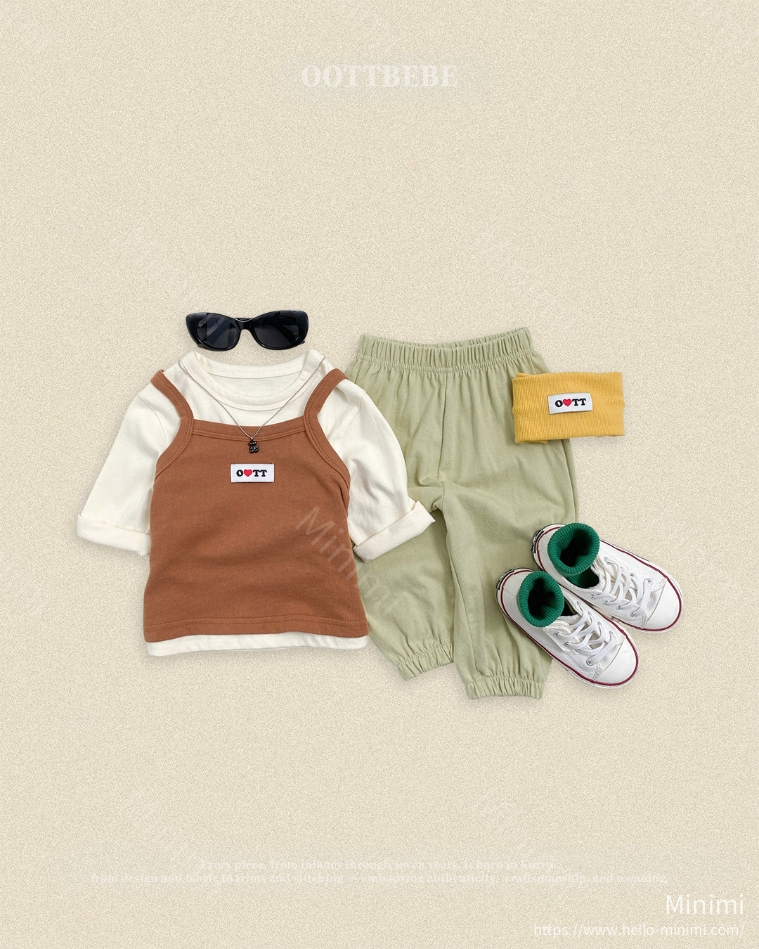 oott bebe (Promo) Jelly Mix Bloomer Pants 細節圖 2