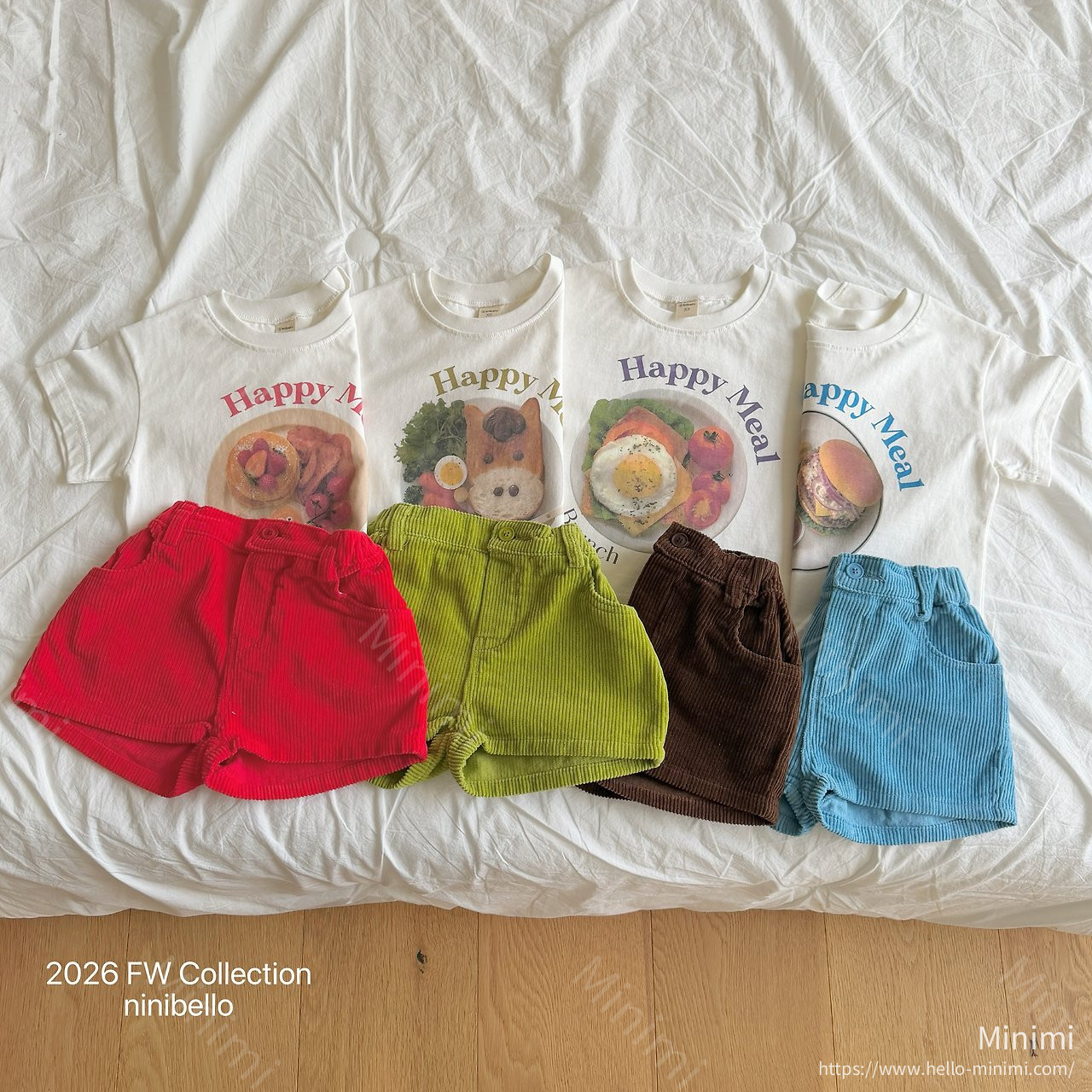 ninibello Peekaboo Corduroy Shorts 細節圖 11