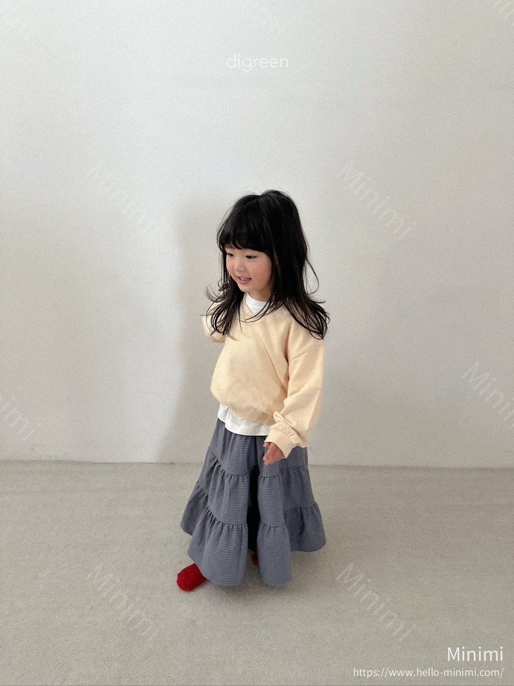 digreen Check Ruffle Skirt 細節圖 27
