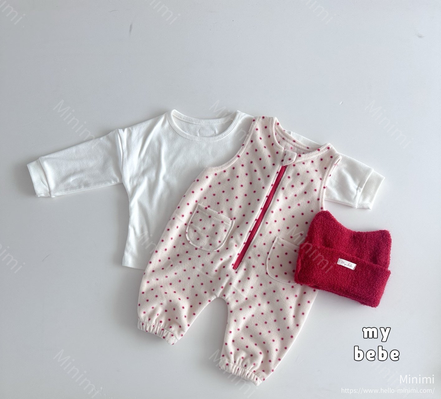 my_bébé Powder Overall Set 細節圖 7
