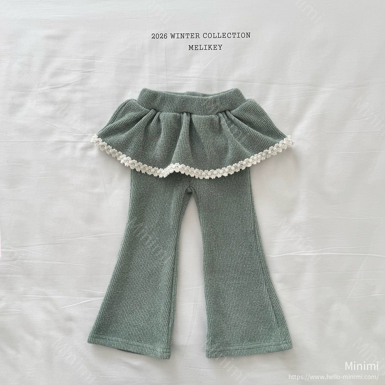 Melikey Frill Velour Bootcut 細節圖 26