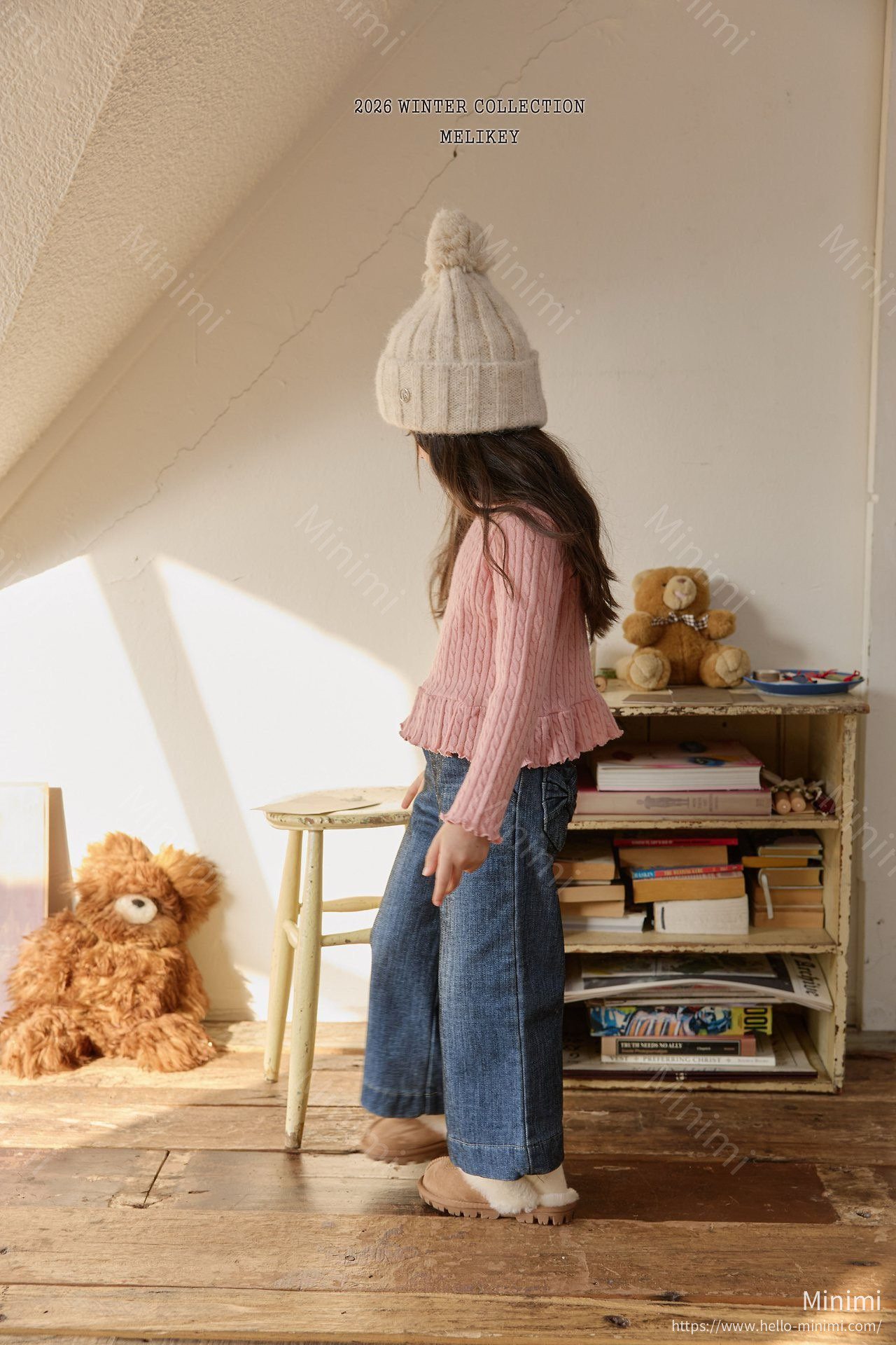 Melikey Velvet Ribbon Denim Pants 細節圖 1
