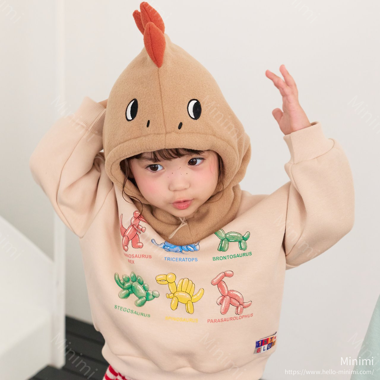 1st BLUE Balloon Dinosaur Sweatshirt 細節圖 11
