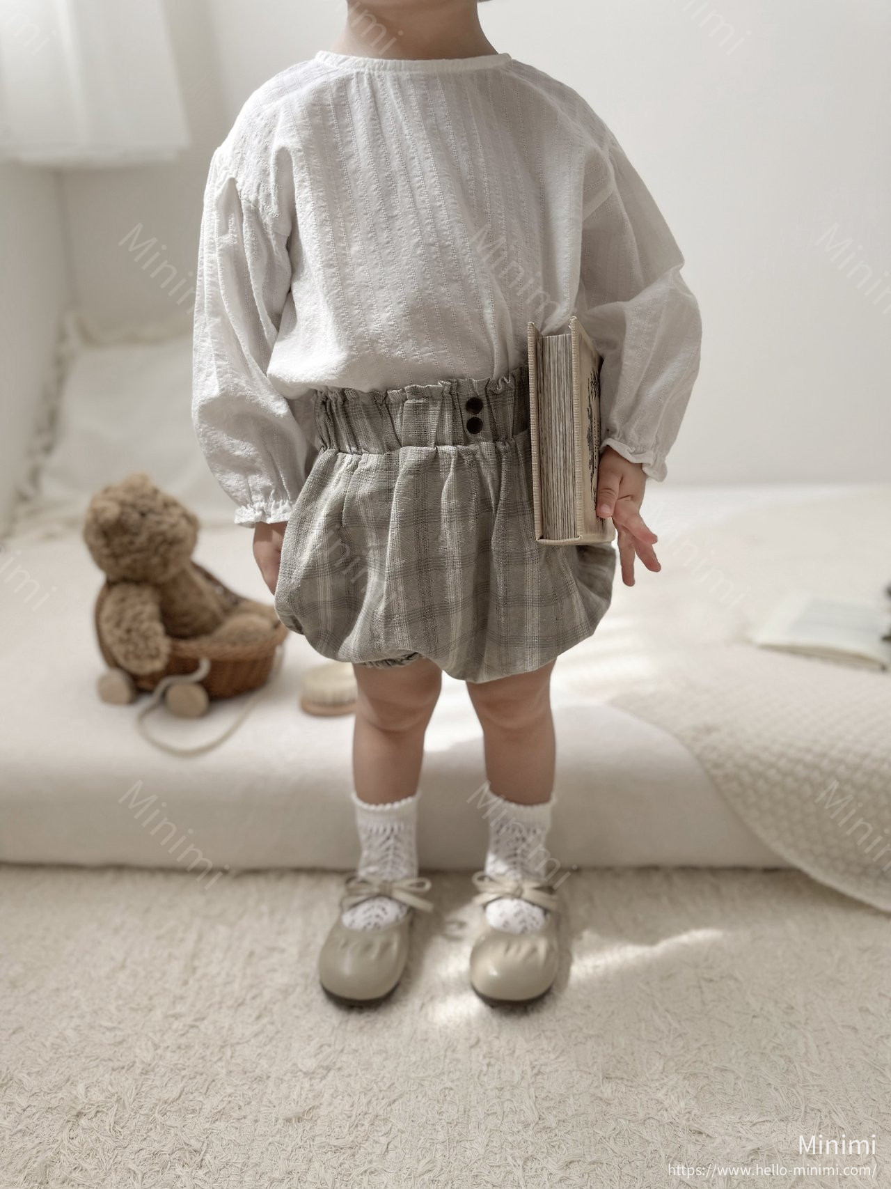 mimi-market Round Blouse 細節圖 6