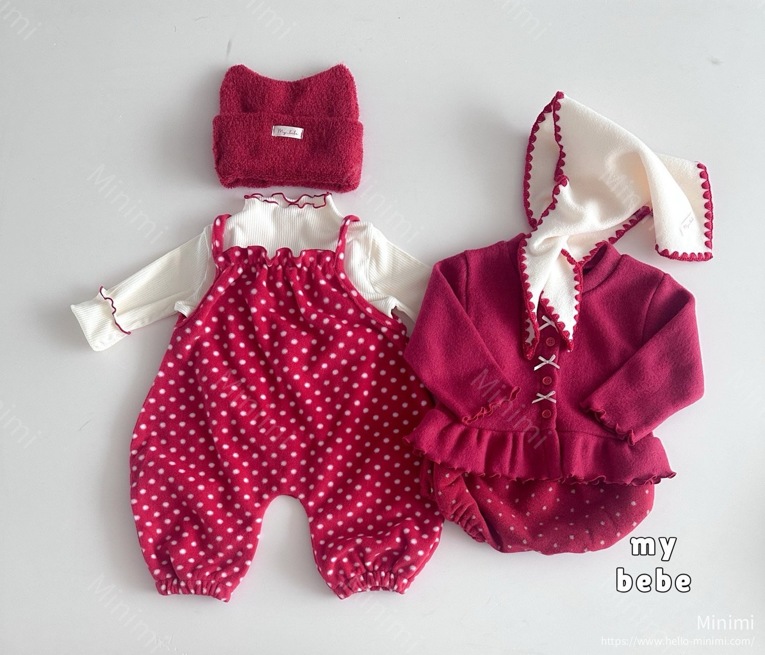 my_bébé Runrun Fleece Overall 細節圖 6