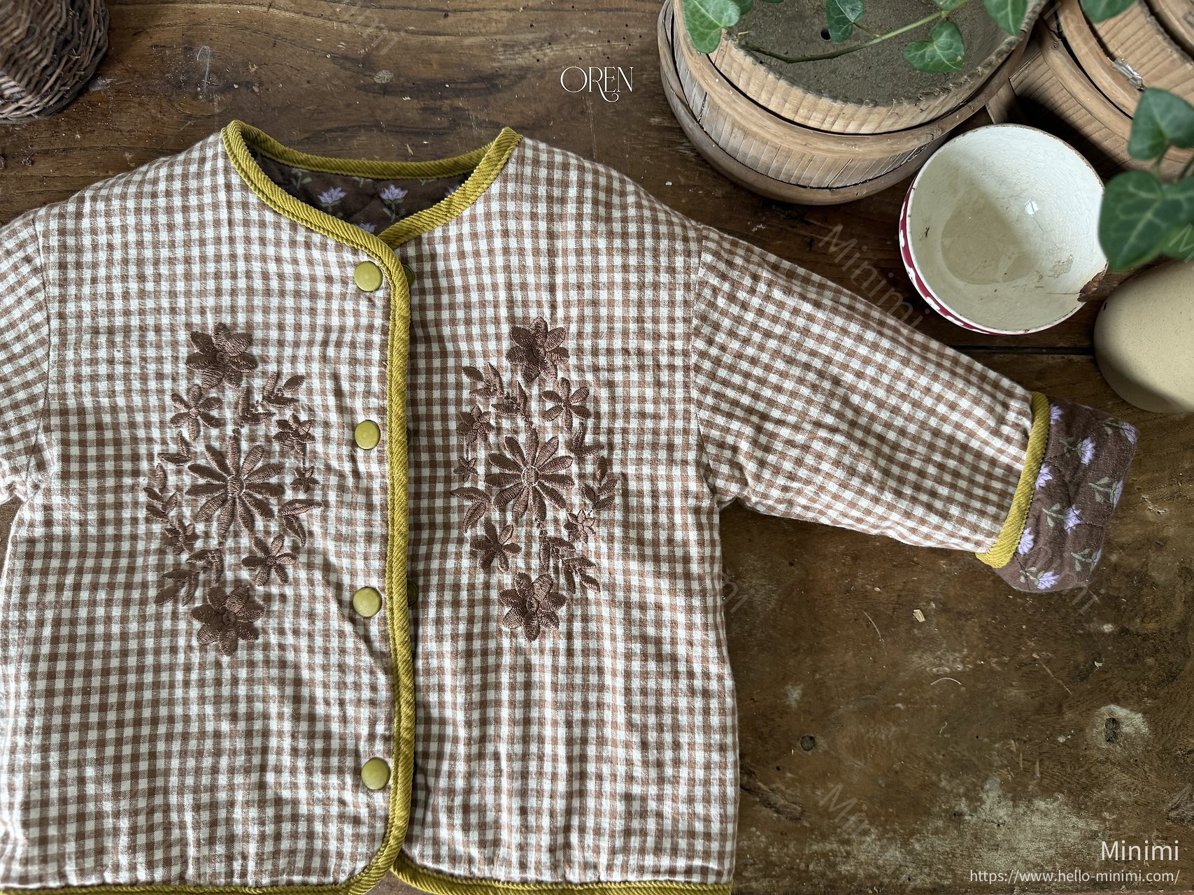Oren Breeze Check Padded Jumper 細節圖 16
