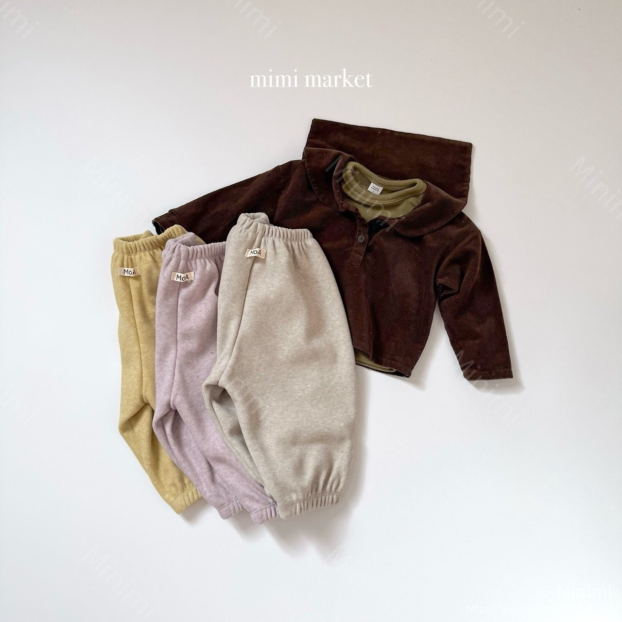 mimi-market Mink Terry Pants 細節圖 9