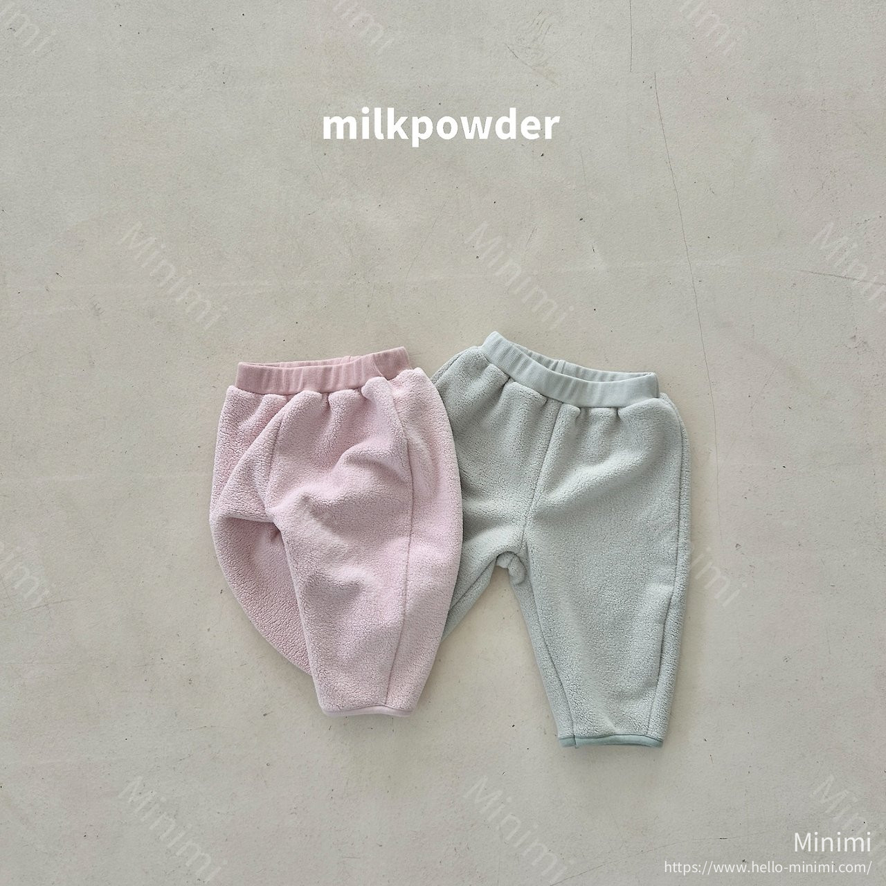 milkpowder Fogny Fleece Pants 細節圖 1