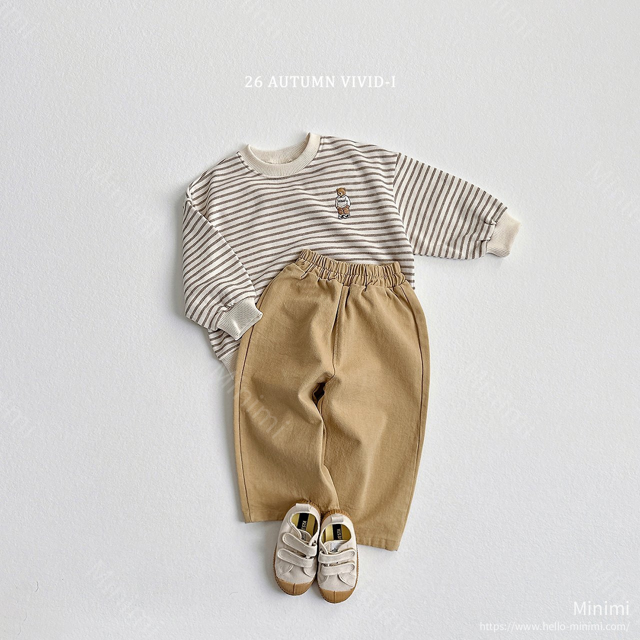 VIVID-I Stripe Bear Embroidery Set 細節圖 9