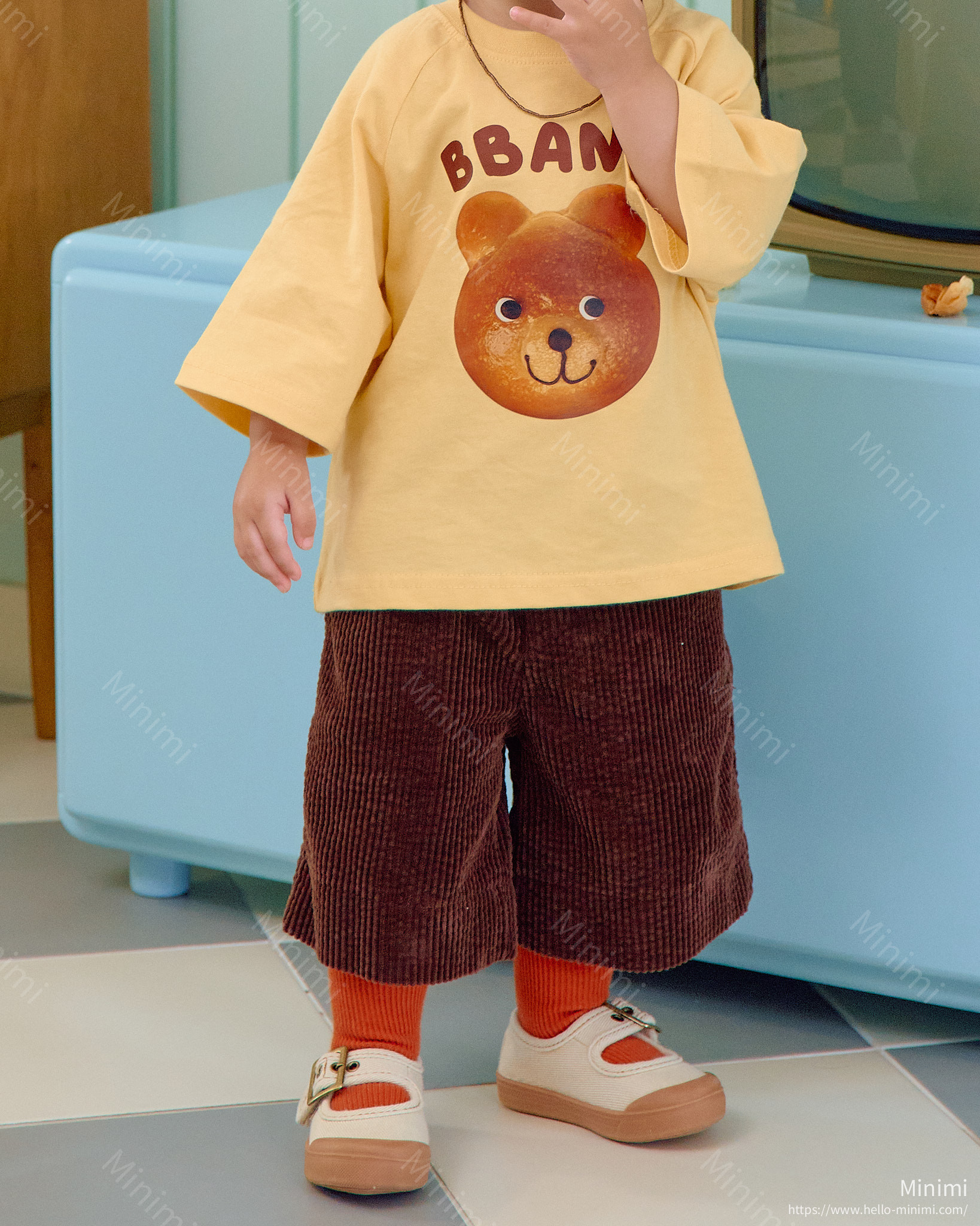 oott bebe Big Corduroy Pants (Knee-length) 細節圖 28