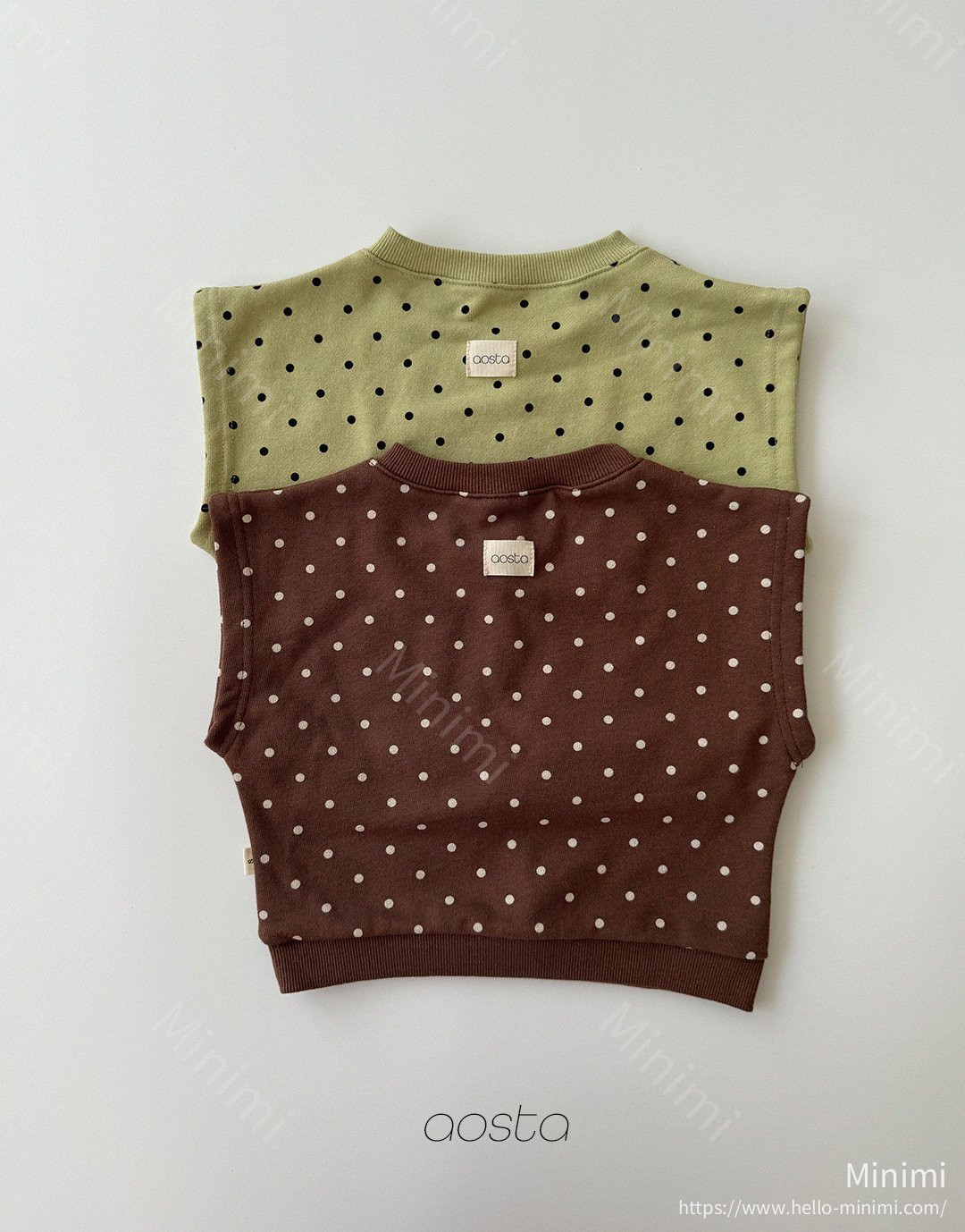 Aosta atelier Dot Tongtong Vest 細節圖 1