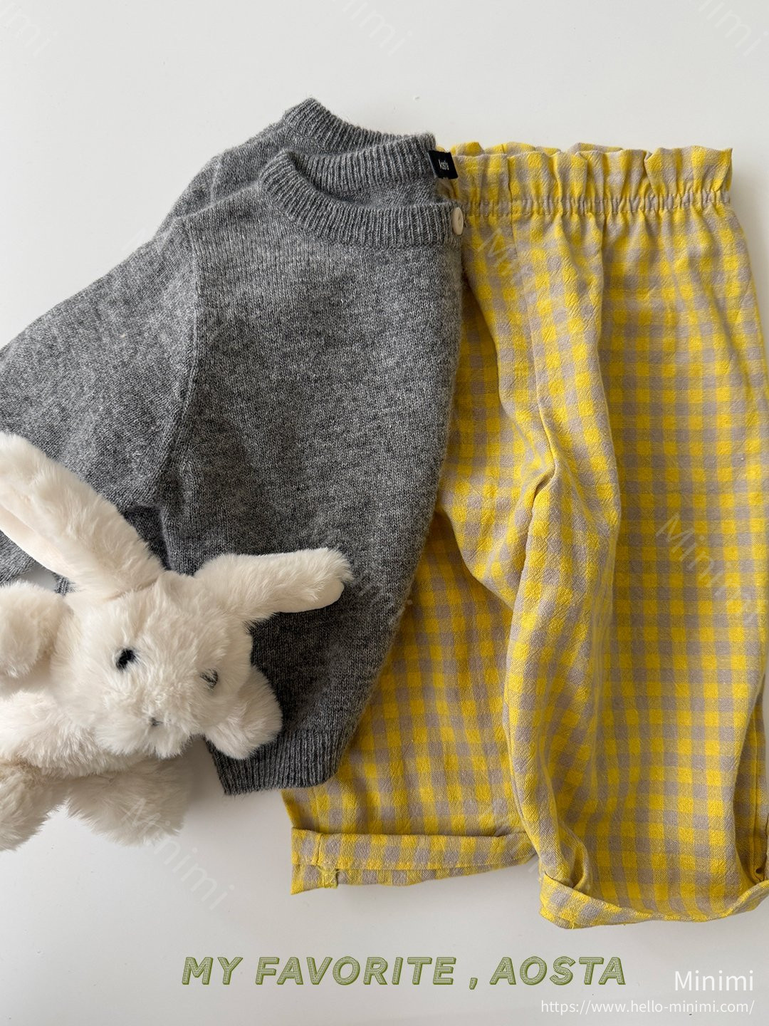 Aosta atelier Caramel Check Pants 細節圖 30
