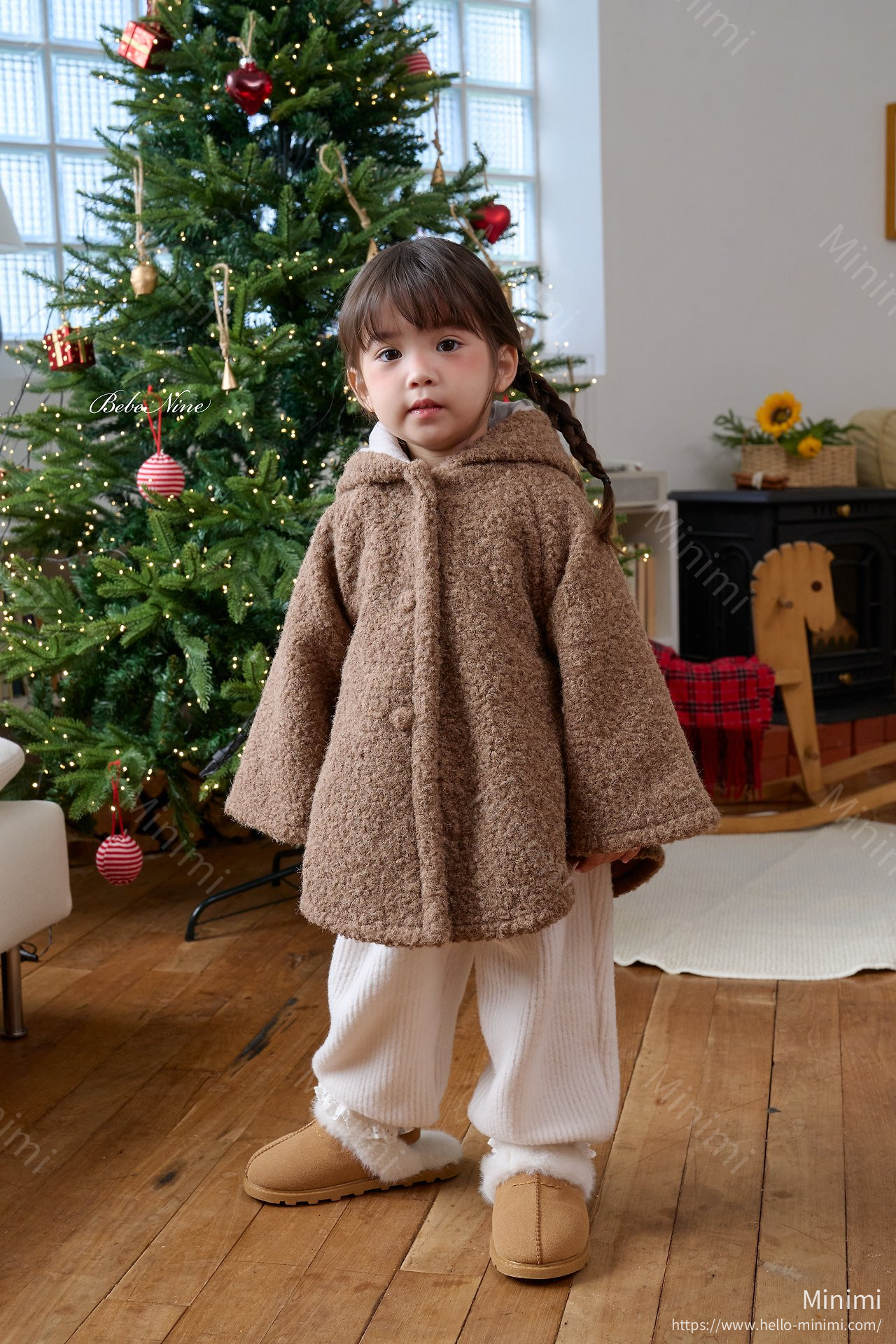 bebe nine Rabbit Cape Coat 細節圖 12