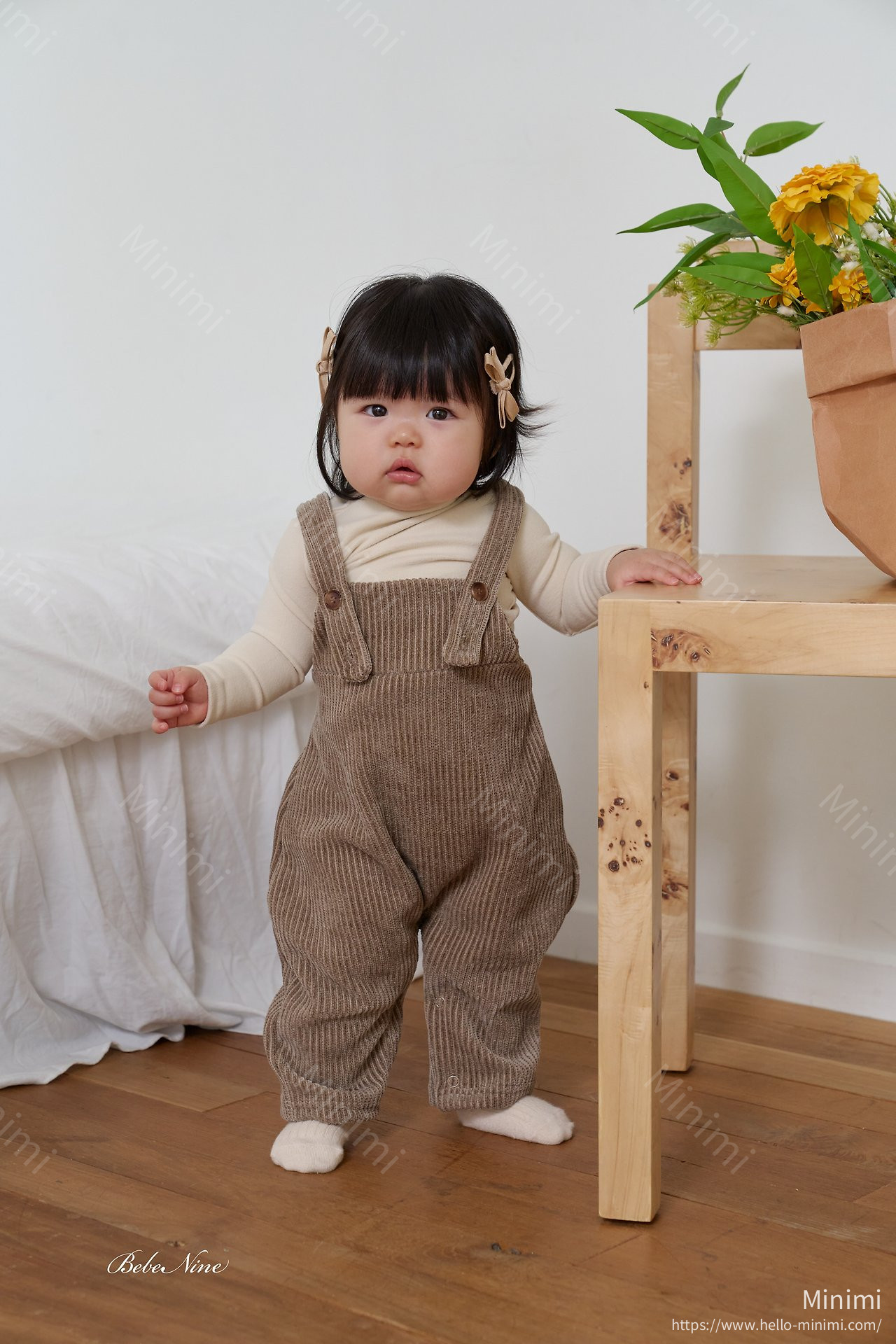 bebe nine Balloon Overalls 韓國童裝現貨