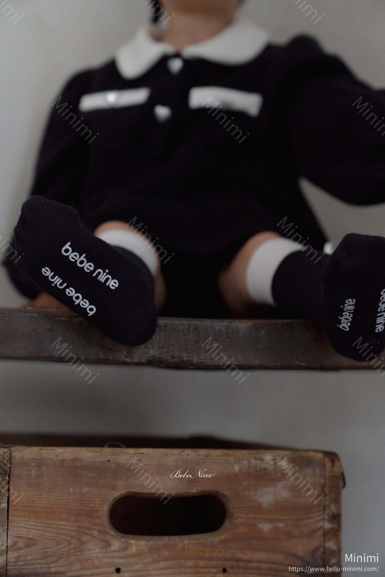bebe nine Nine Ribbon Knee Socks Set 細節圖 7