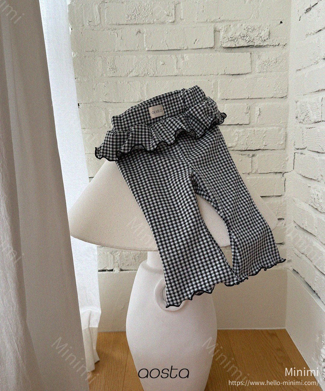 Aosta atelier Kiki Frill Pants 細節圖 4