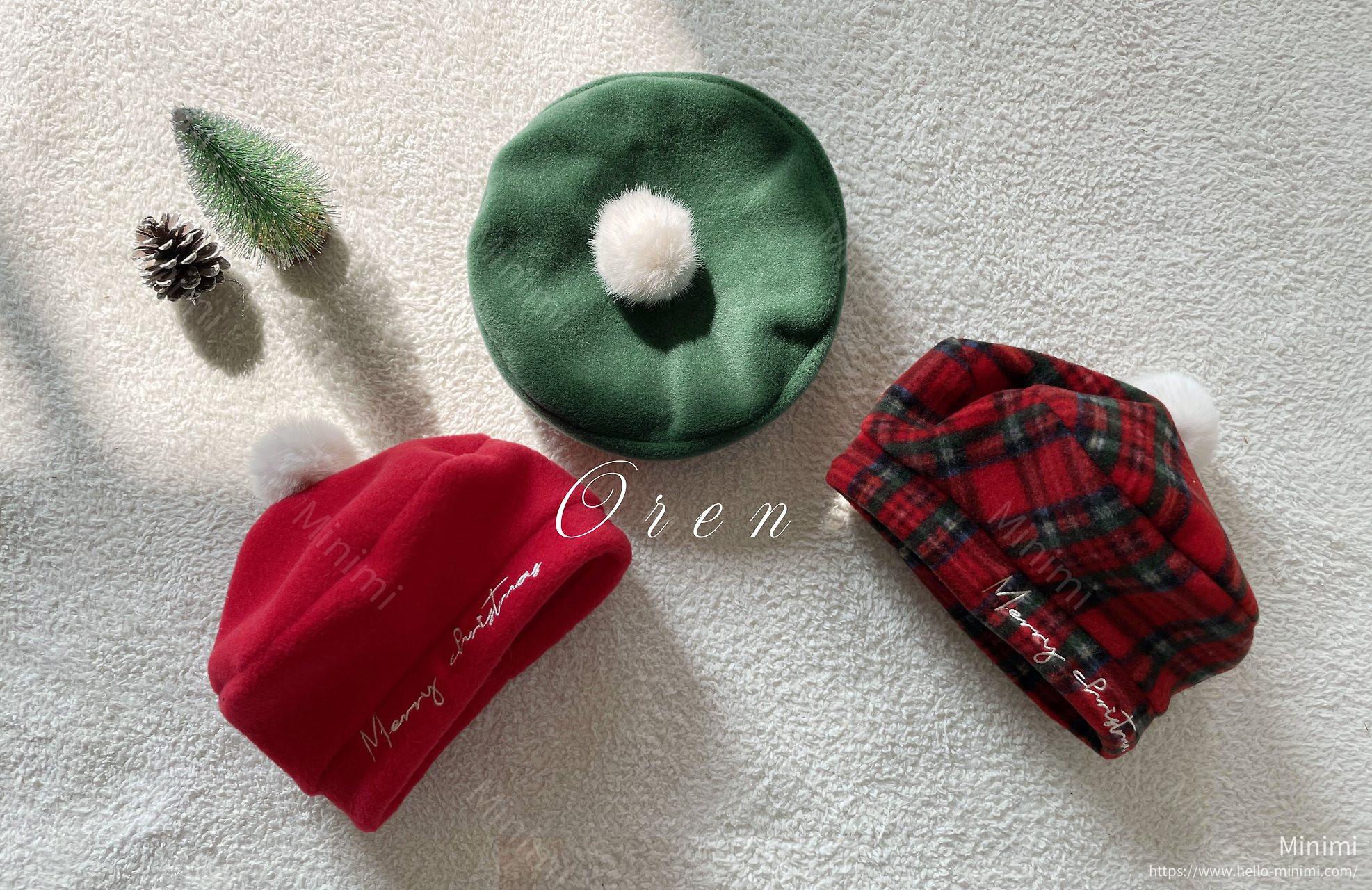 Oren Eve Pom-Pom Beret 細節圖 17