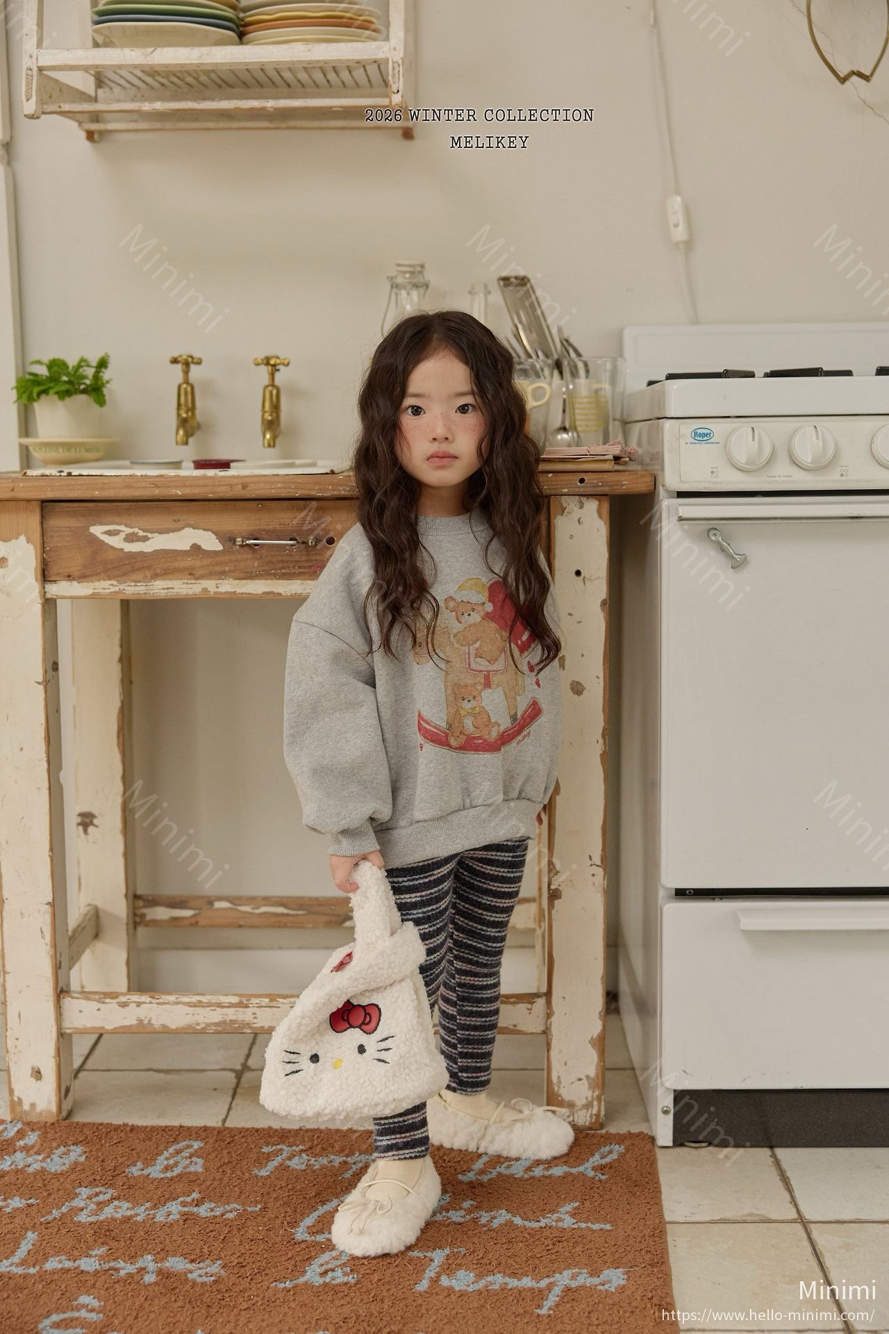 Melikey Pony Bear Sweatshirt 韓國童裝現貨