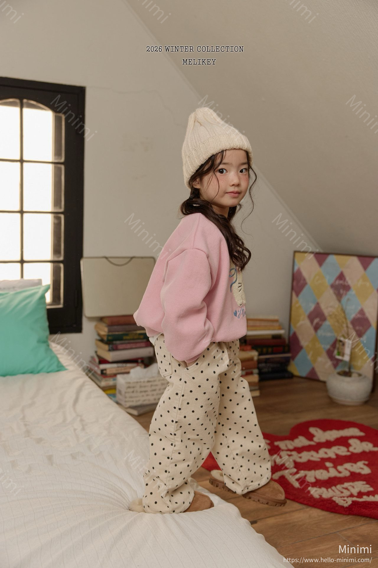 Melikey Polka Dot Corduroy Pants 細節圖 14