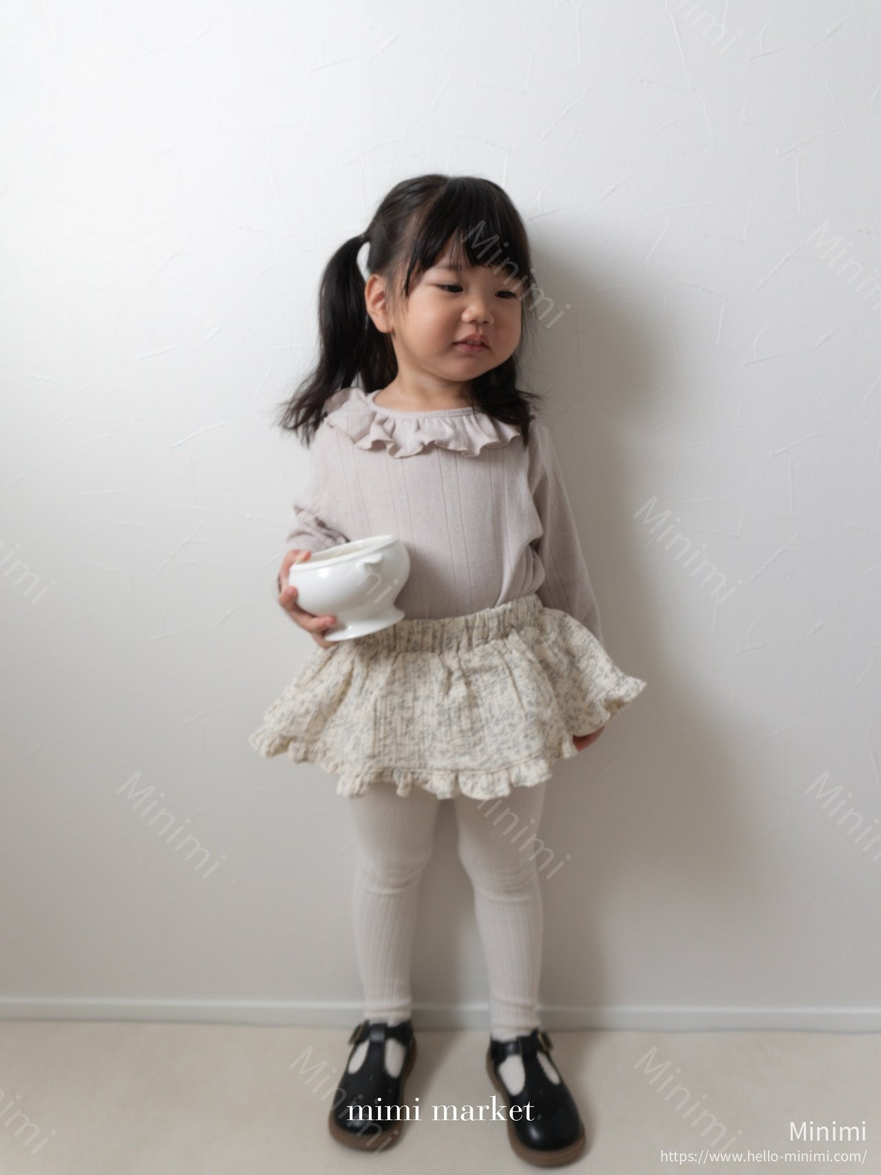 mimi-market Winter Collar T-shirt 細節圖 1