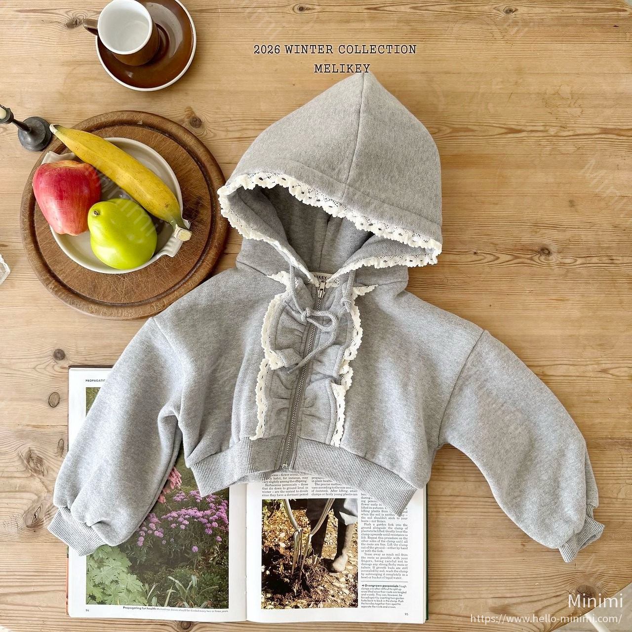 Melikey Juju Frill Hood Zip-up 細節圖 28