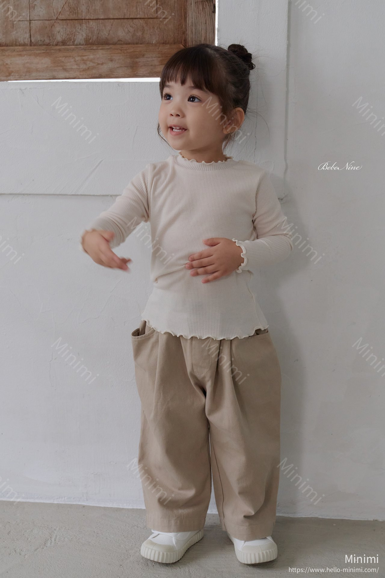 bebe nine Momo Cotton Pants 細節圖 11