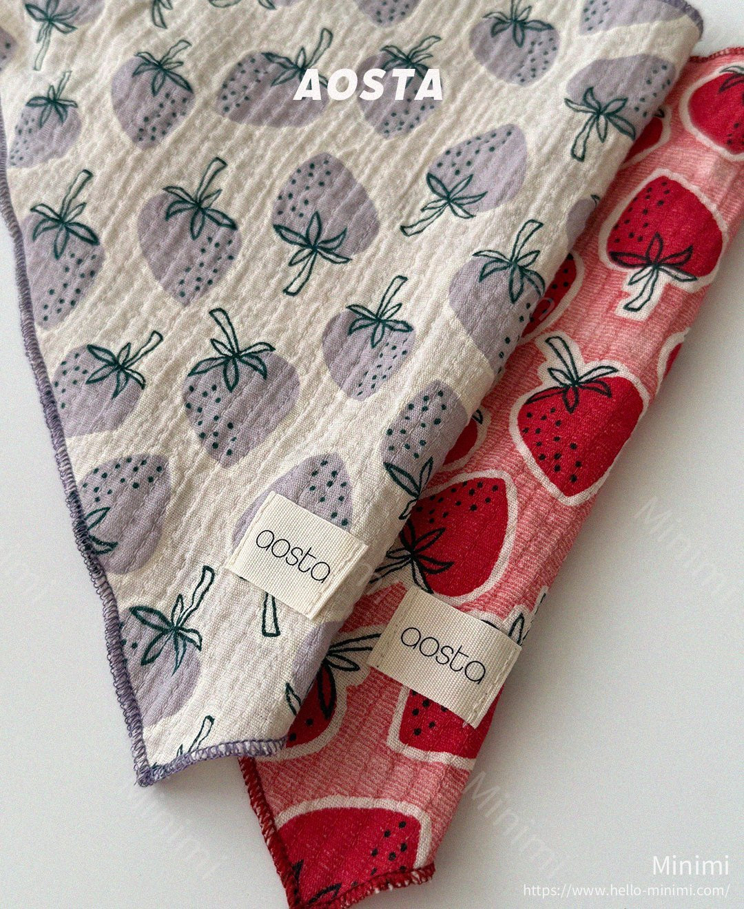Aosta atelier Strawberry Scarf 細節圖 13