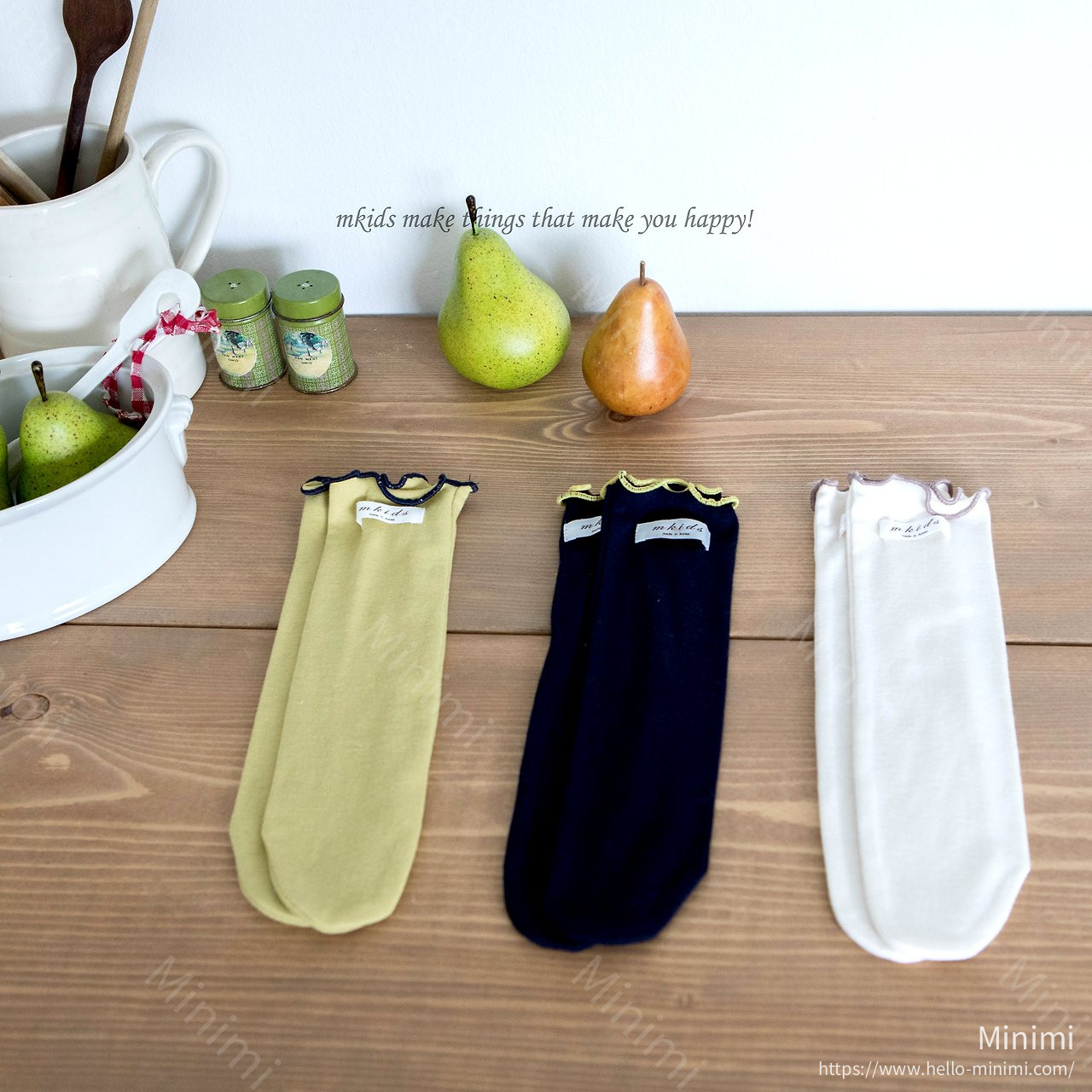 mkids Bagel Knee Socks 細節圖 5