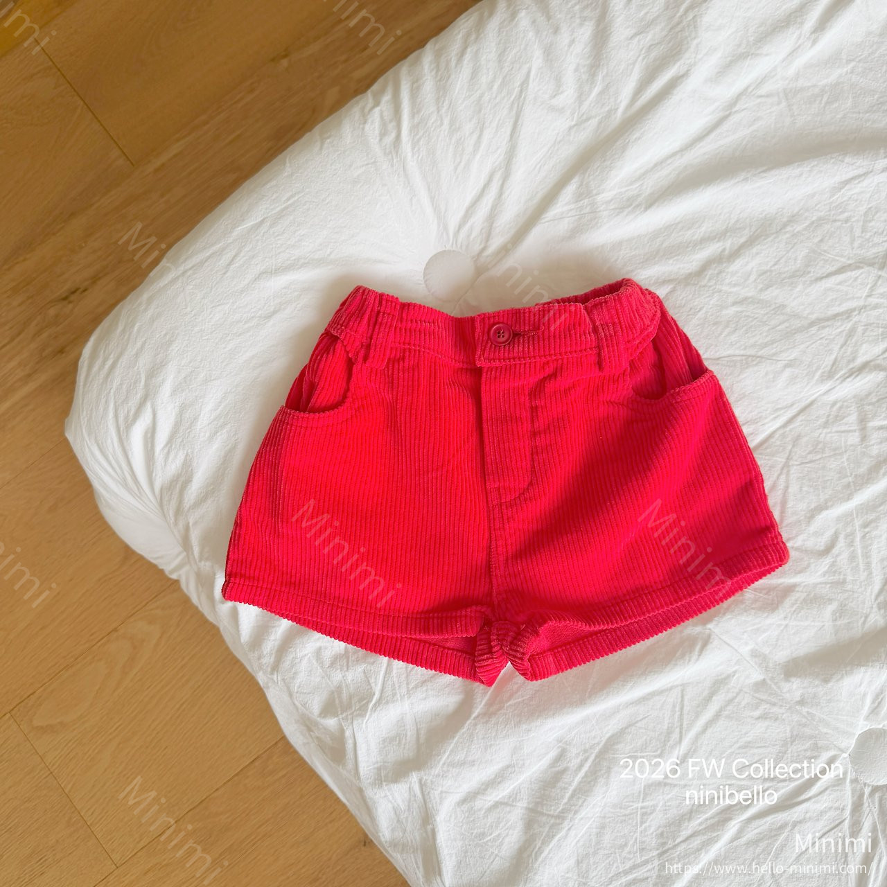 ninibello Peekaboo Corduroy Shorts 細節圖 7