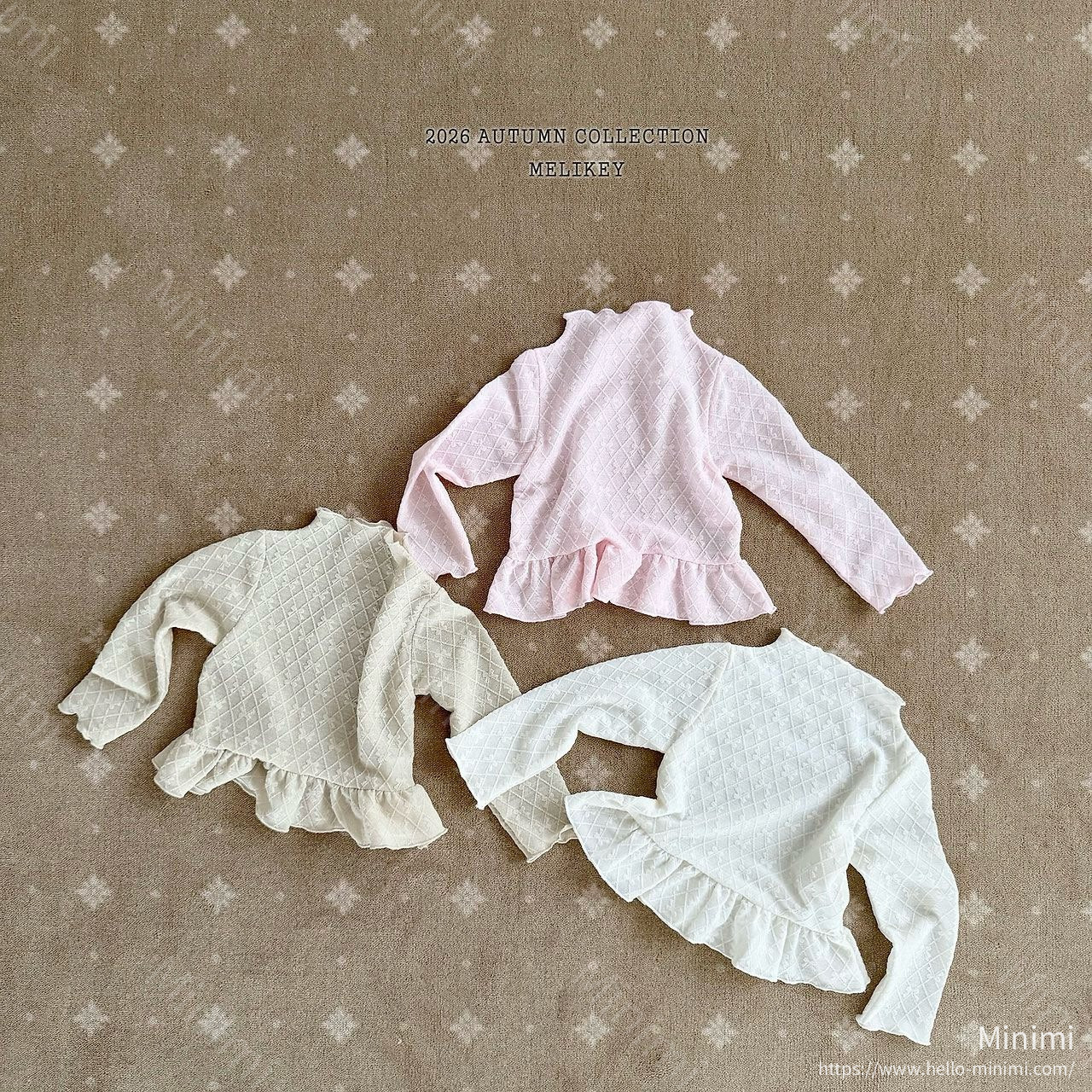 Melikey Frill Ribbon Mesh T-shirt 細節圖 5