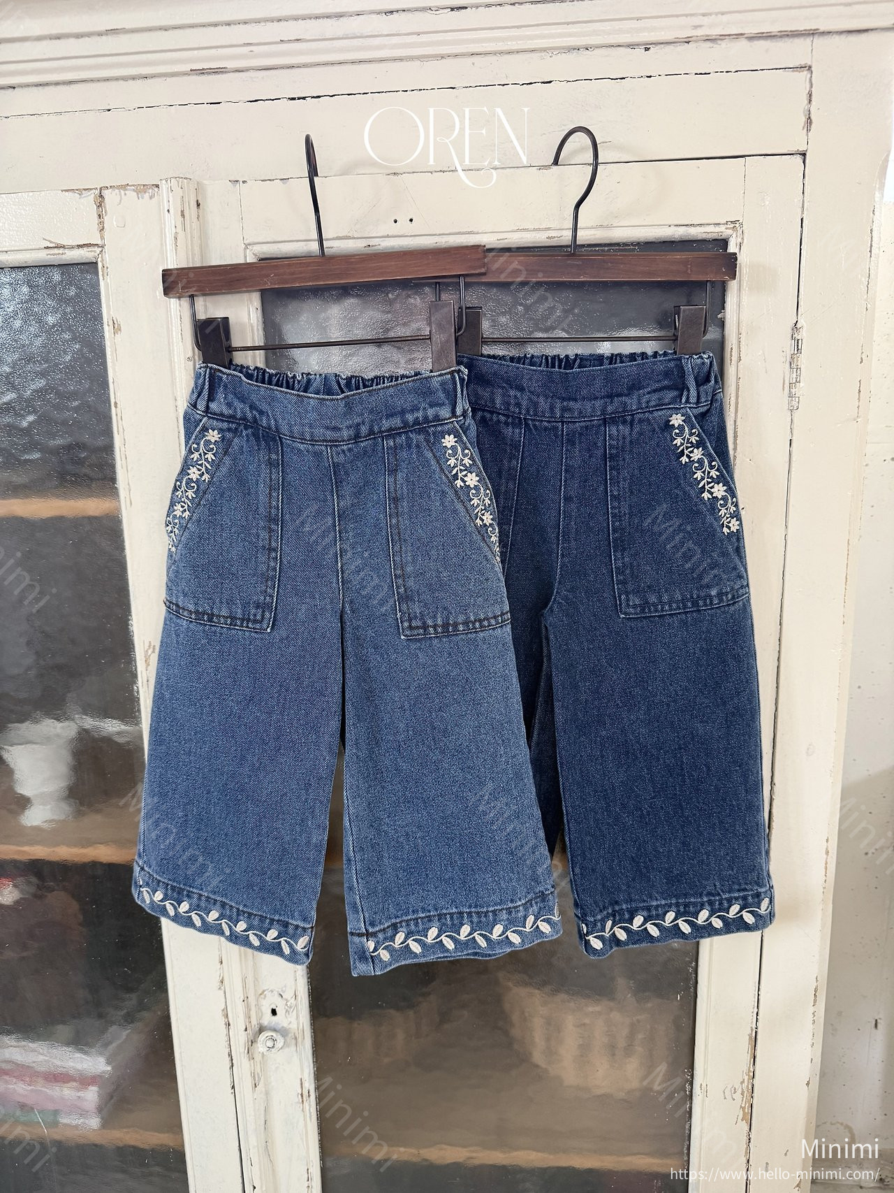 Oren Maple Embroidered Denim Pants 細節圖 4