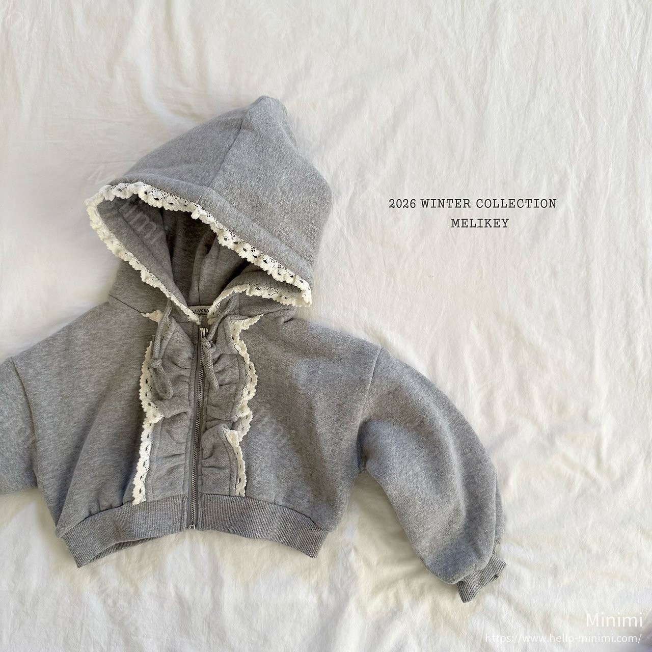 Melikey Juju Frill Hood Zip-up 細節圖 25