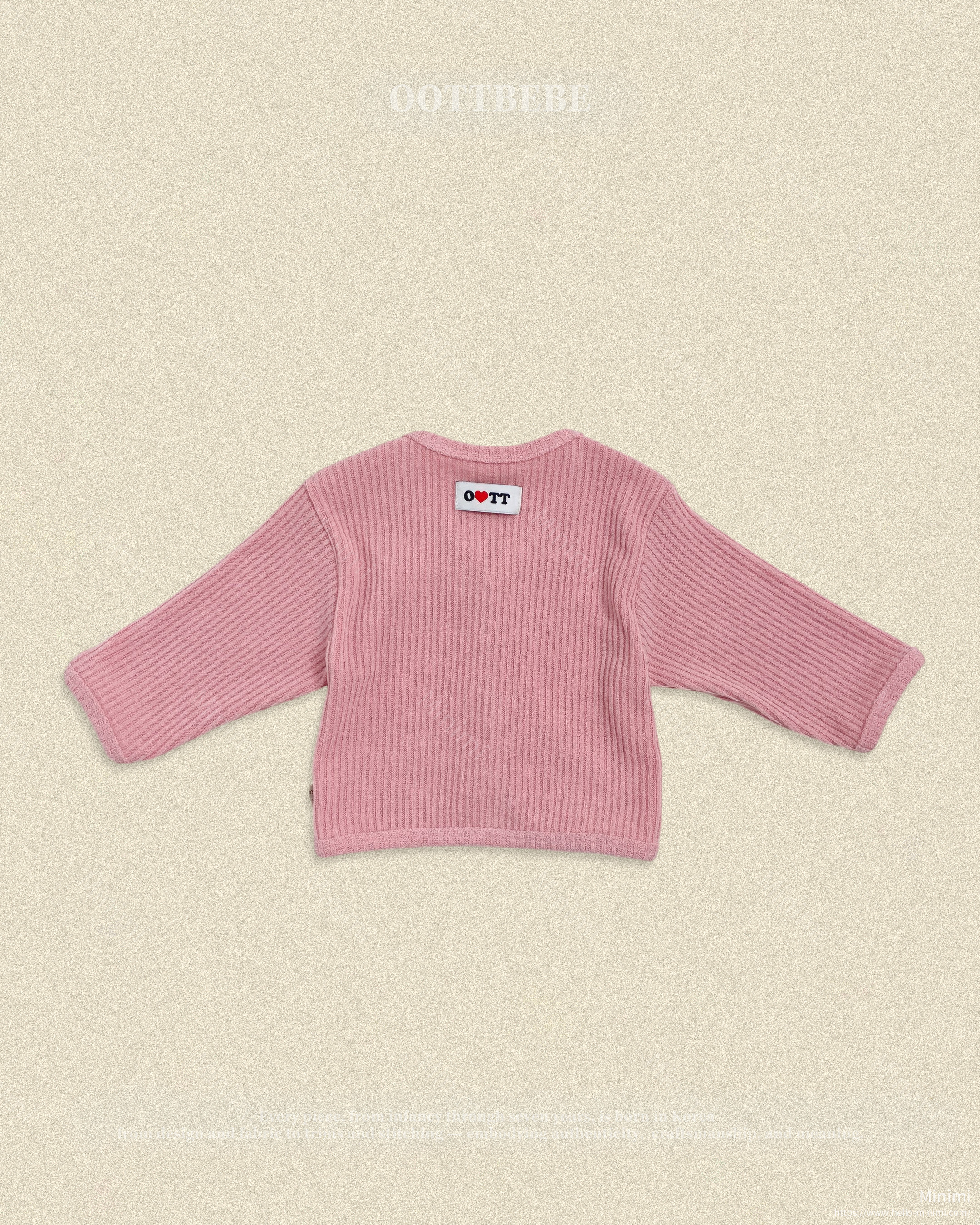 oott bebe Haribo Ribbed Cardigan 細節圖 10