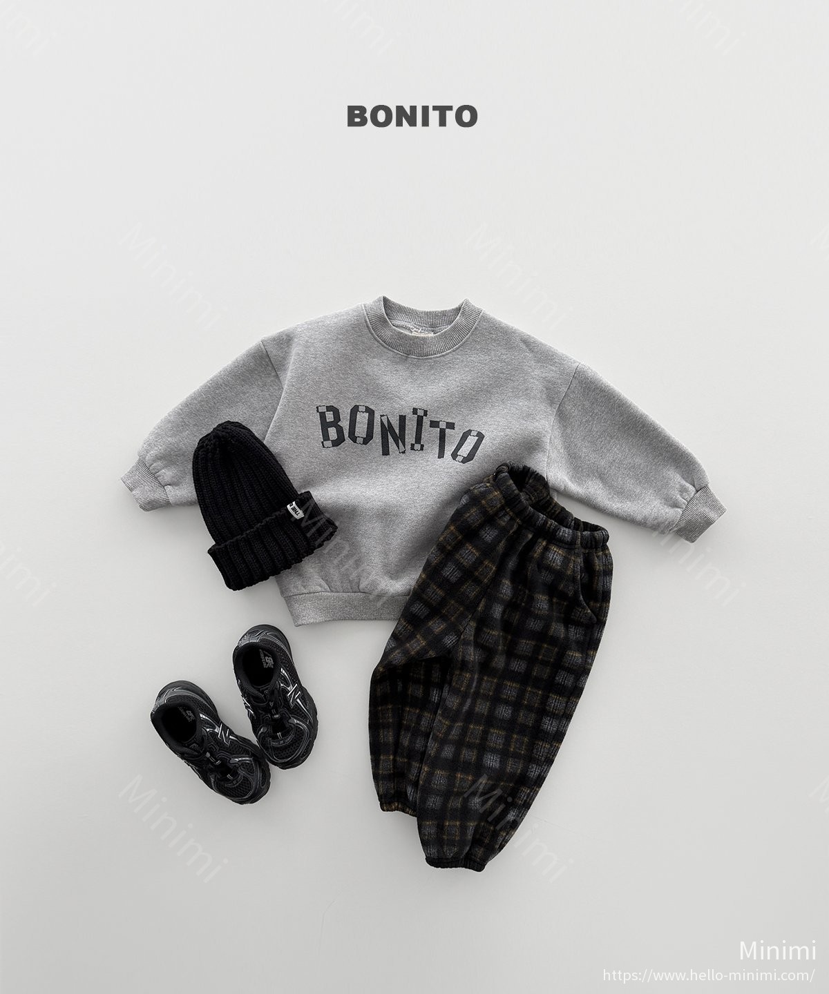 BONITO Check Fleece Jogger Pants 細節圖 8