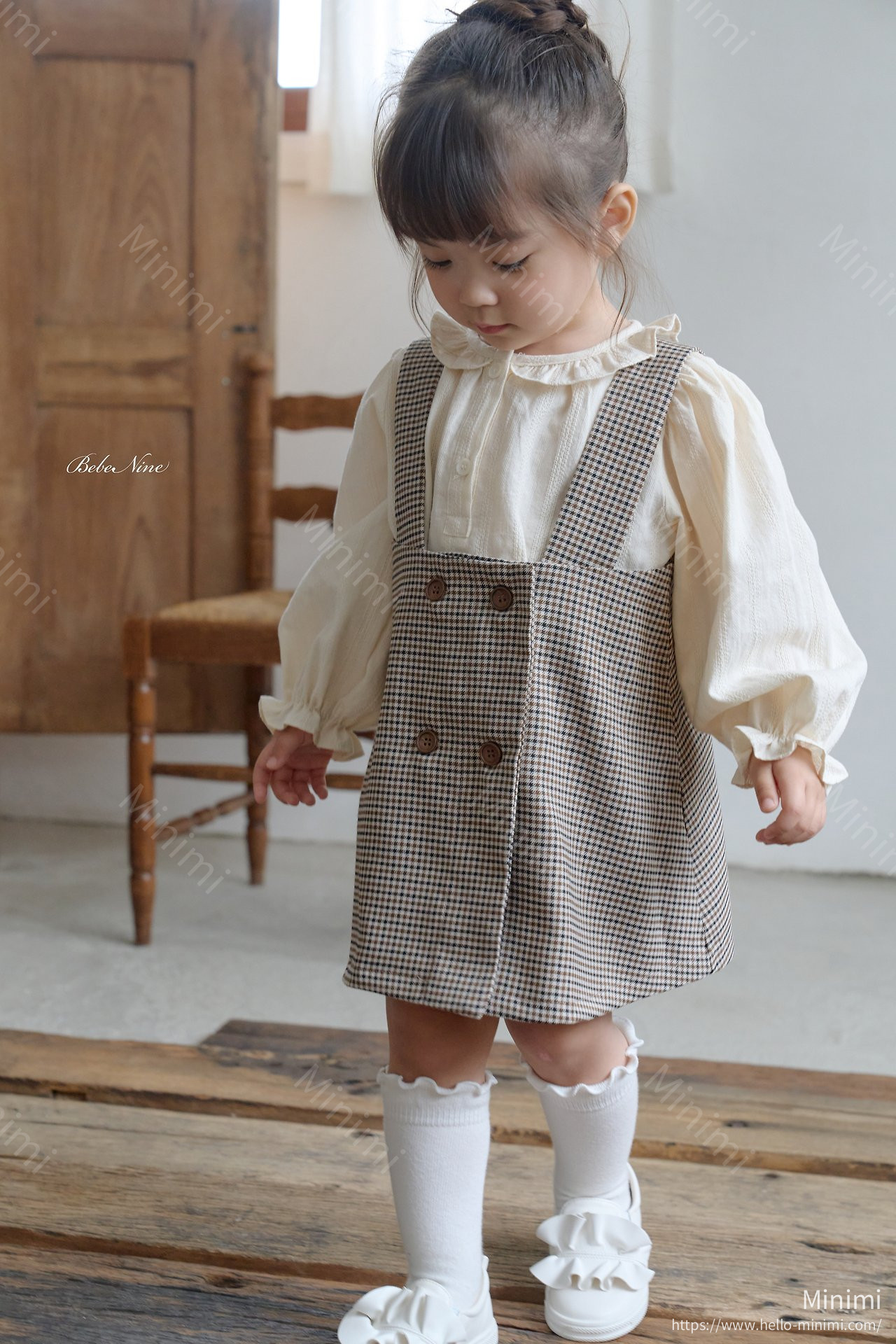bebe nine Lua Tweed Dress 細節圖 10