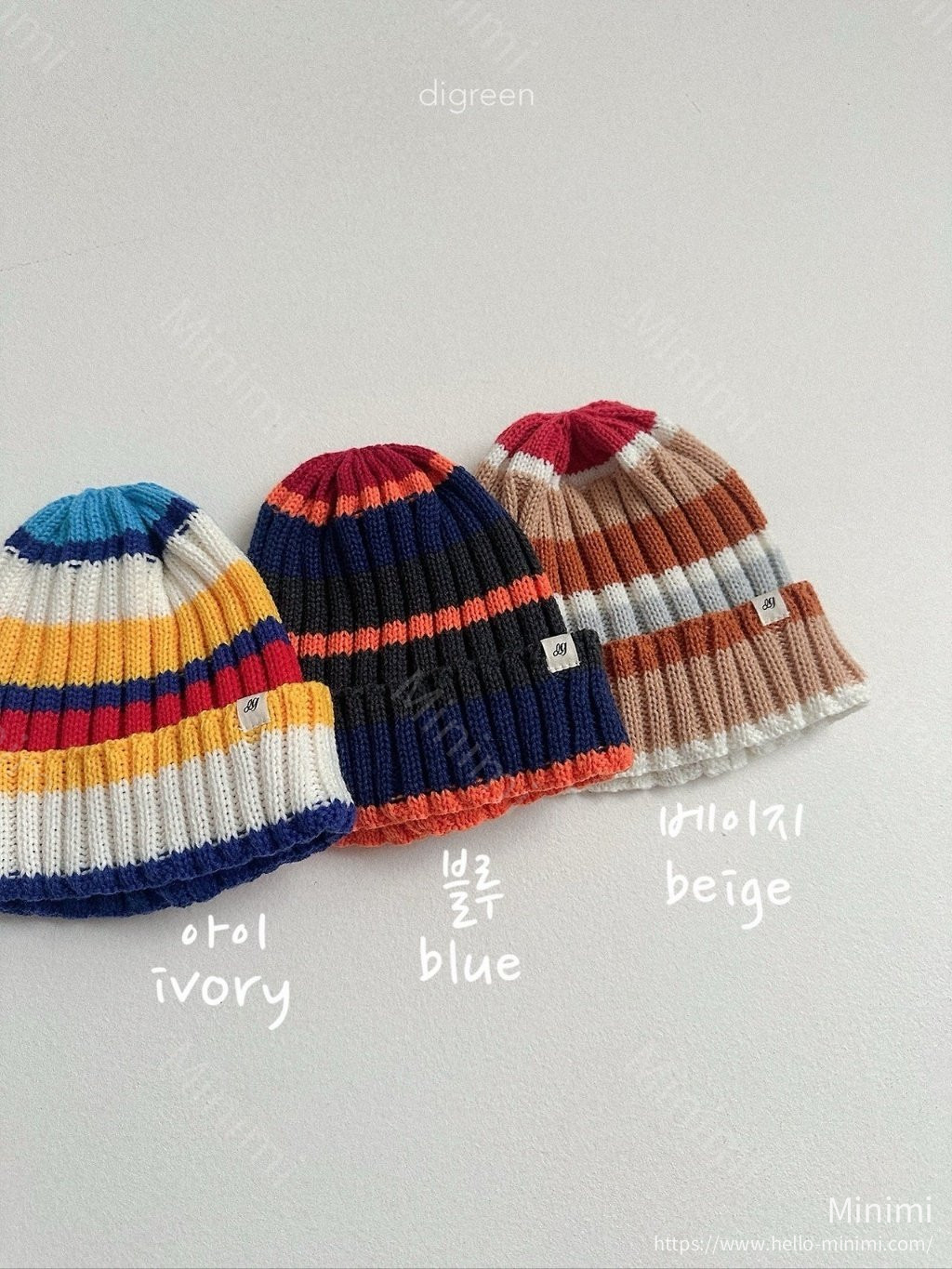 digreen Multi Beanie - 韓國童裝代購主圖