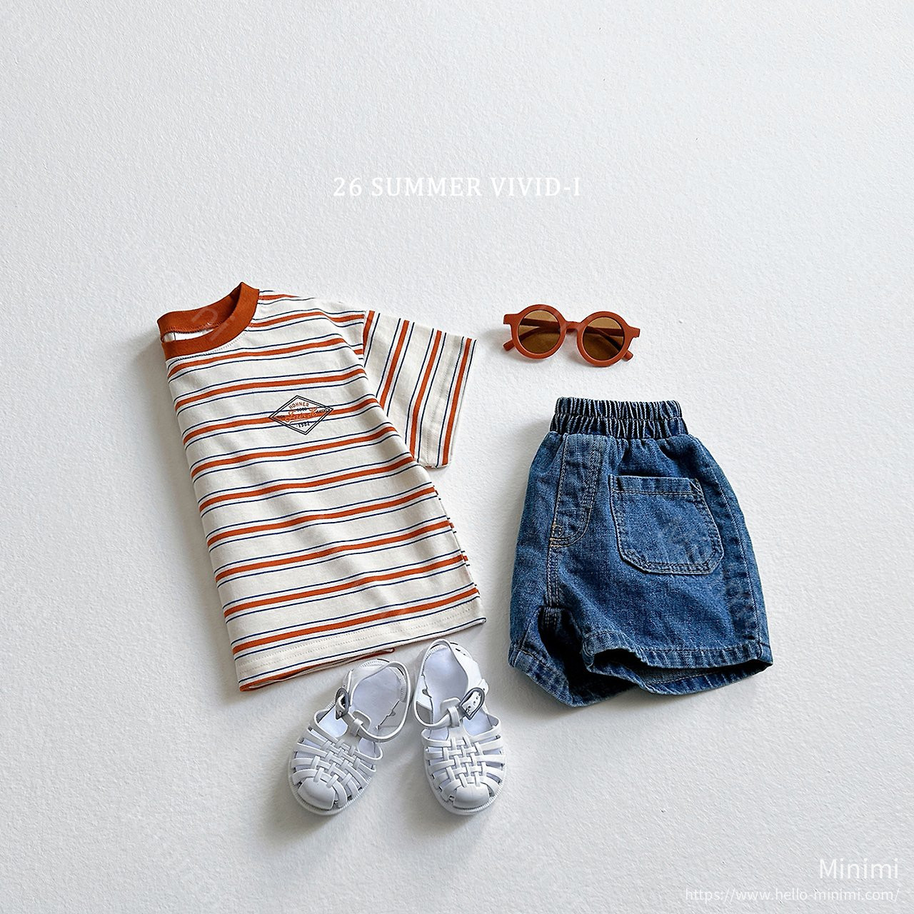 VIVID-I Diamond Logo Striped T-Shirt 細節圖 12