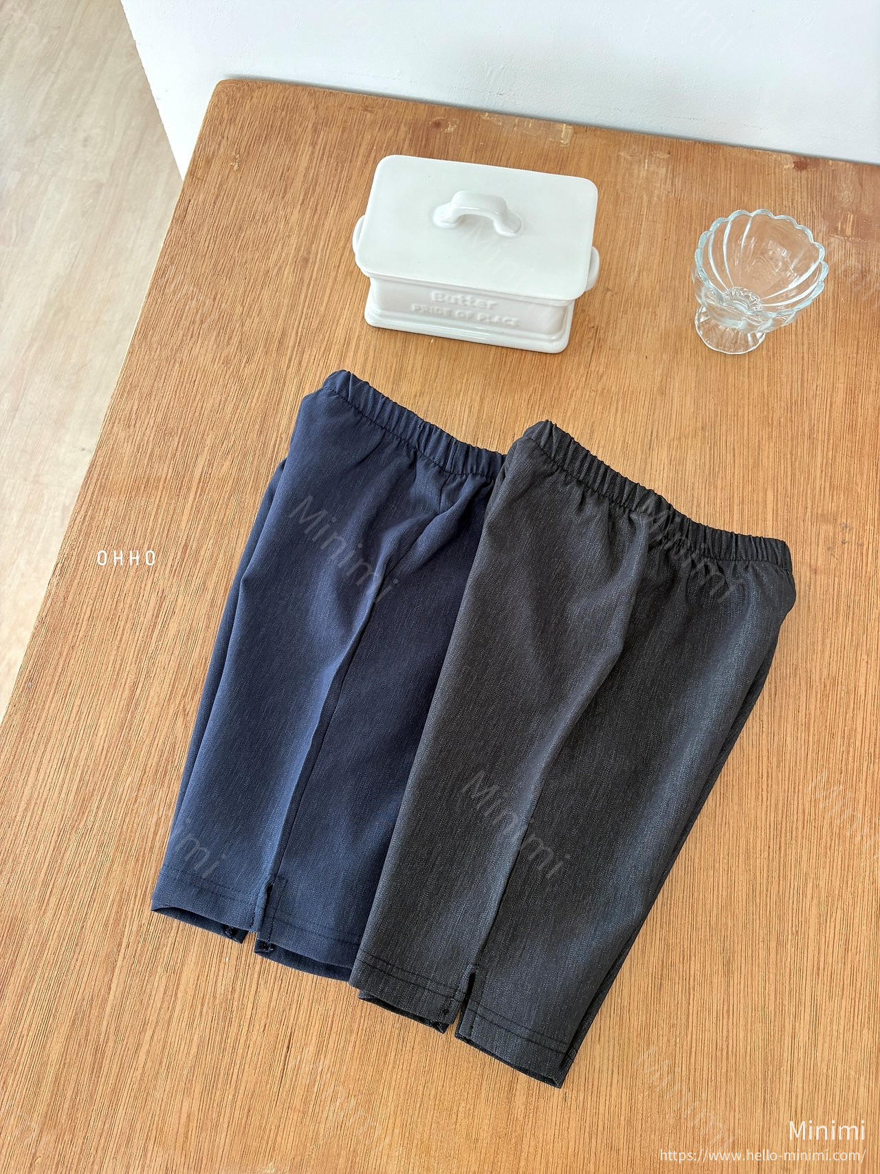 OHHO Soft Denim Capri Pants 細節圖 8