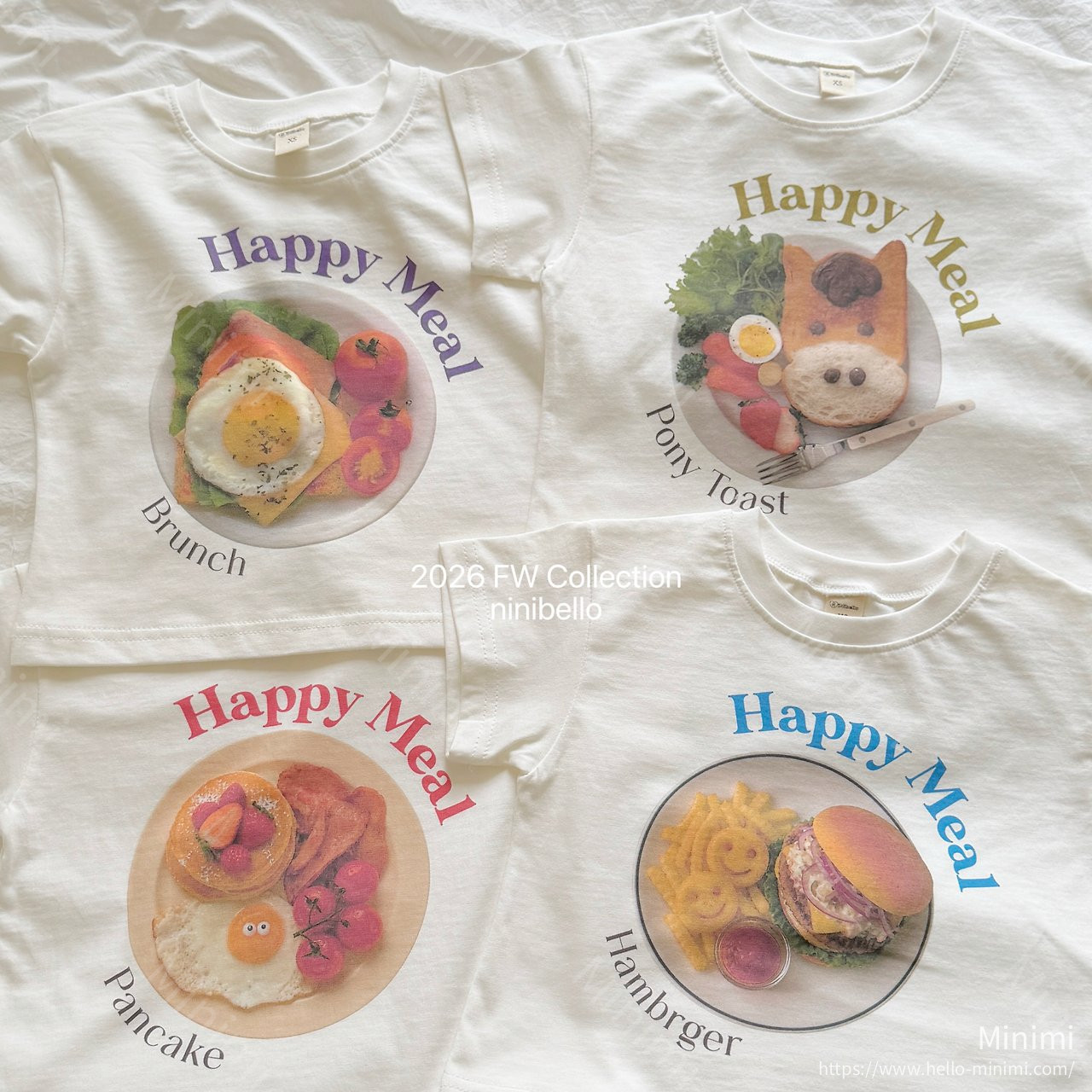 ninibello Happy Meal T-shirt 細節圖 3