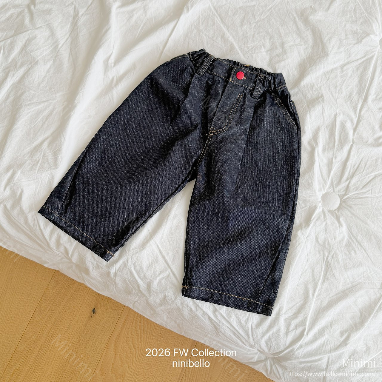 ninibello Tommy Heart Denim Pants 細節圖 1