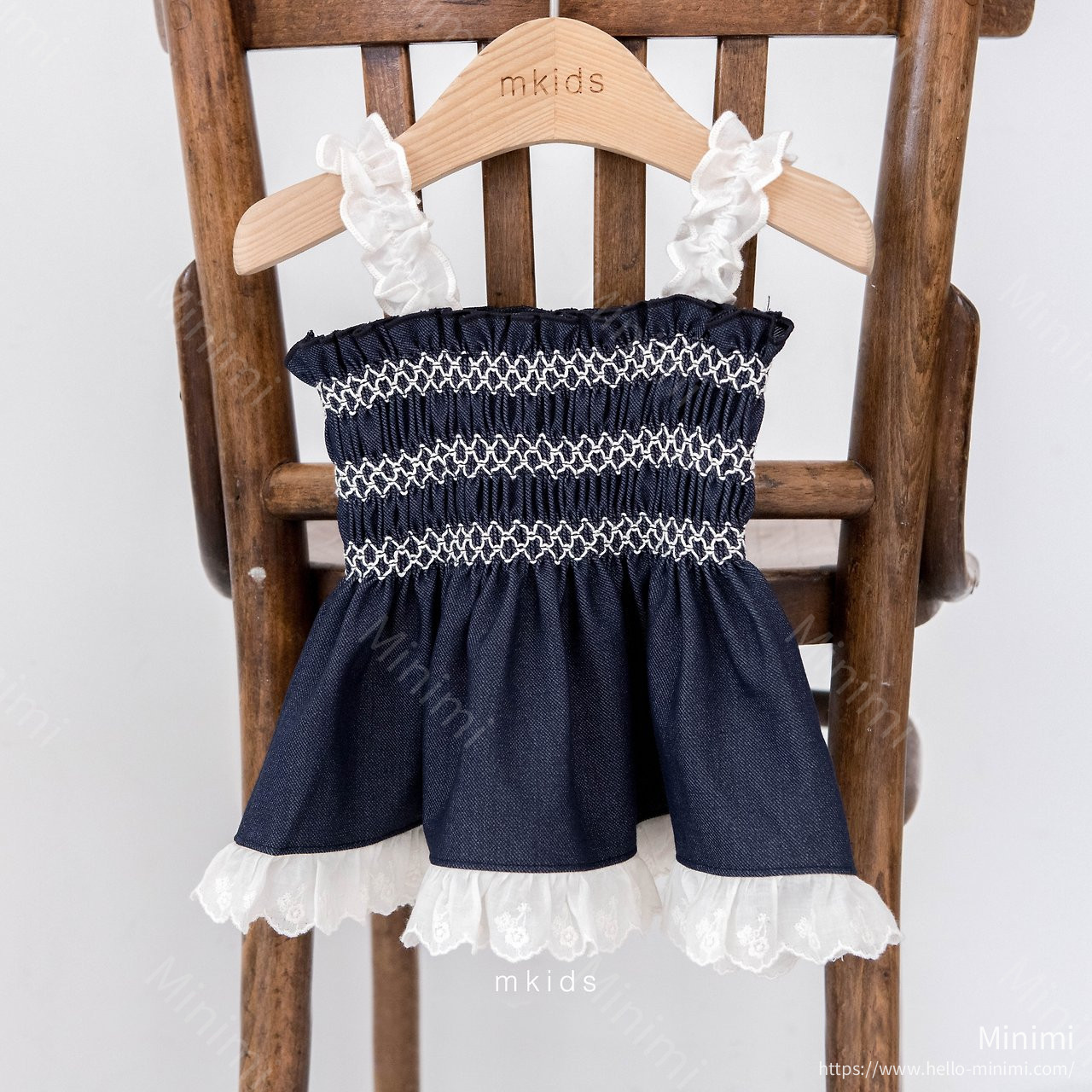 mkids Bell Smock Blouse 細節圖 8