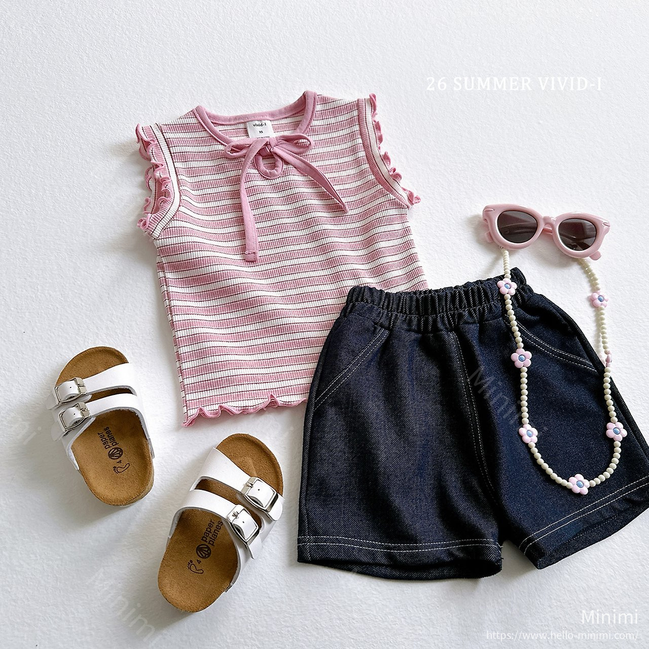 VIVID-I Span Denim Shorts 細節圖 18