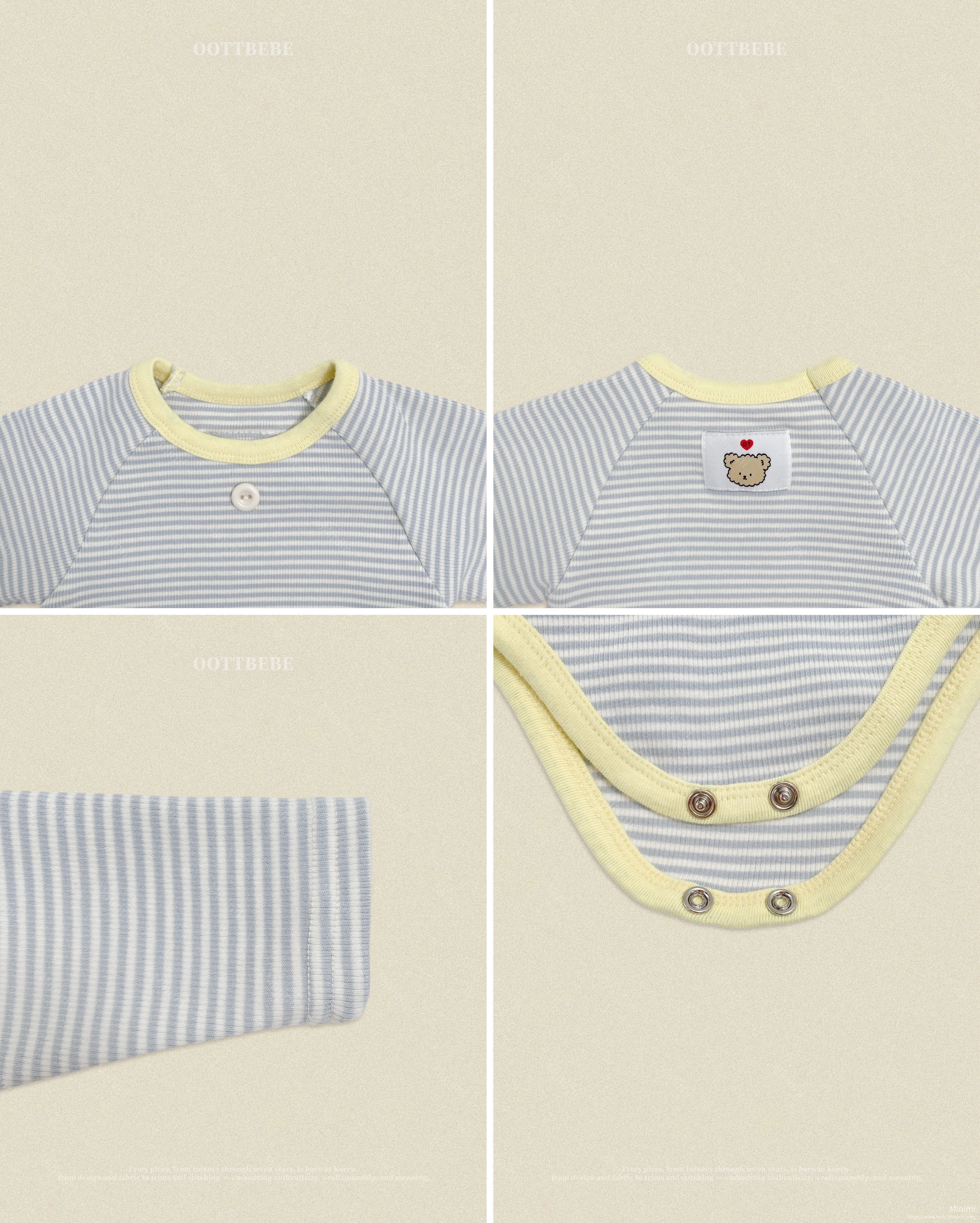 oott bebe Vanilla Latte Bodysuit 細節圖 15