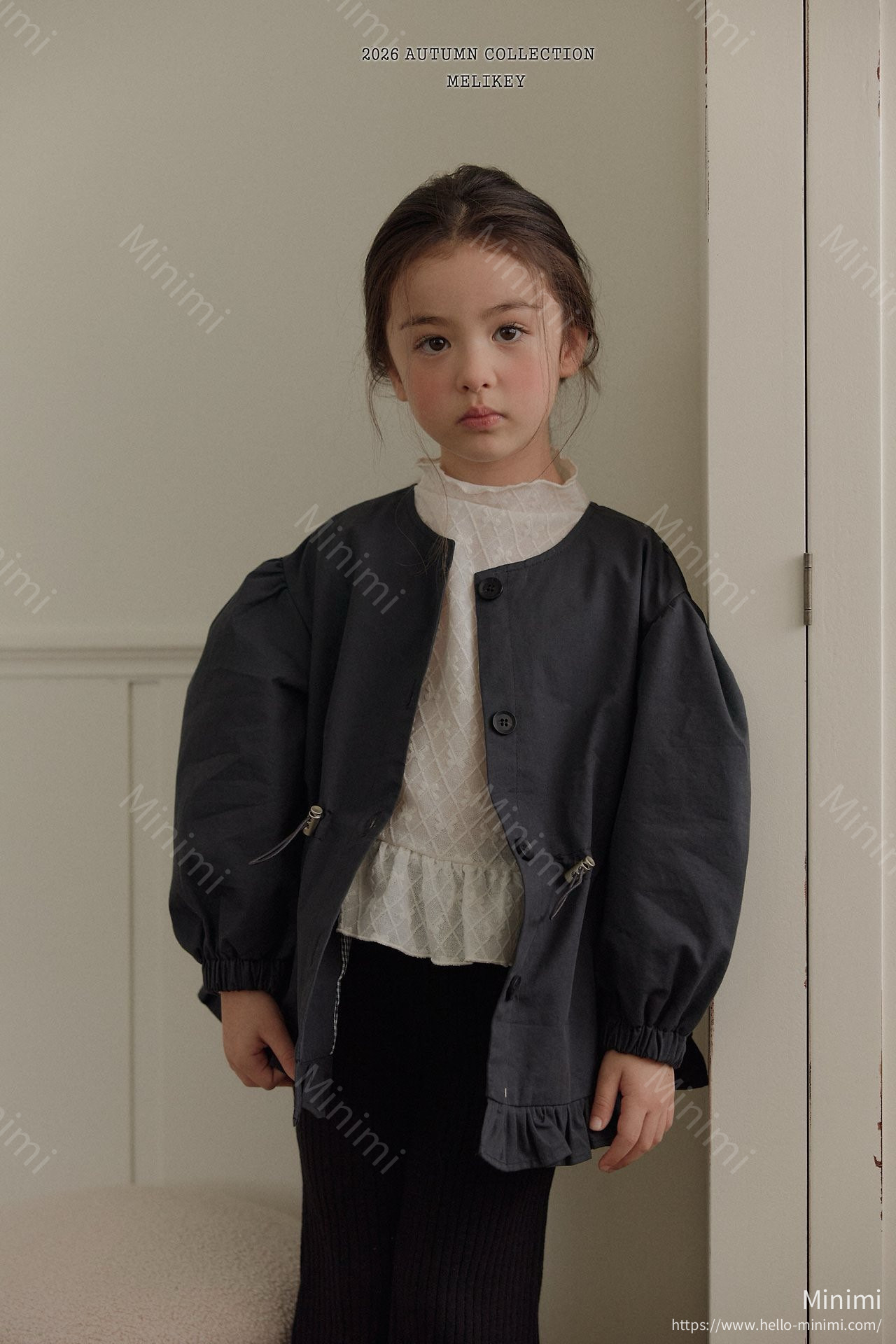 Melikey Momo Frill Trench Coat 細節圖 38