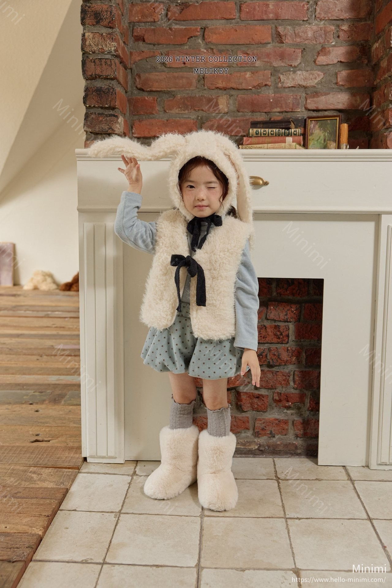 Melikey Rabbit Fur Hat 細節圖 17