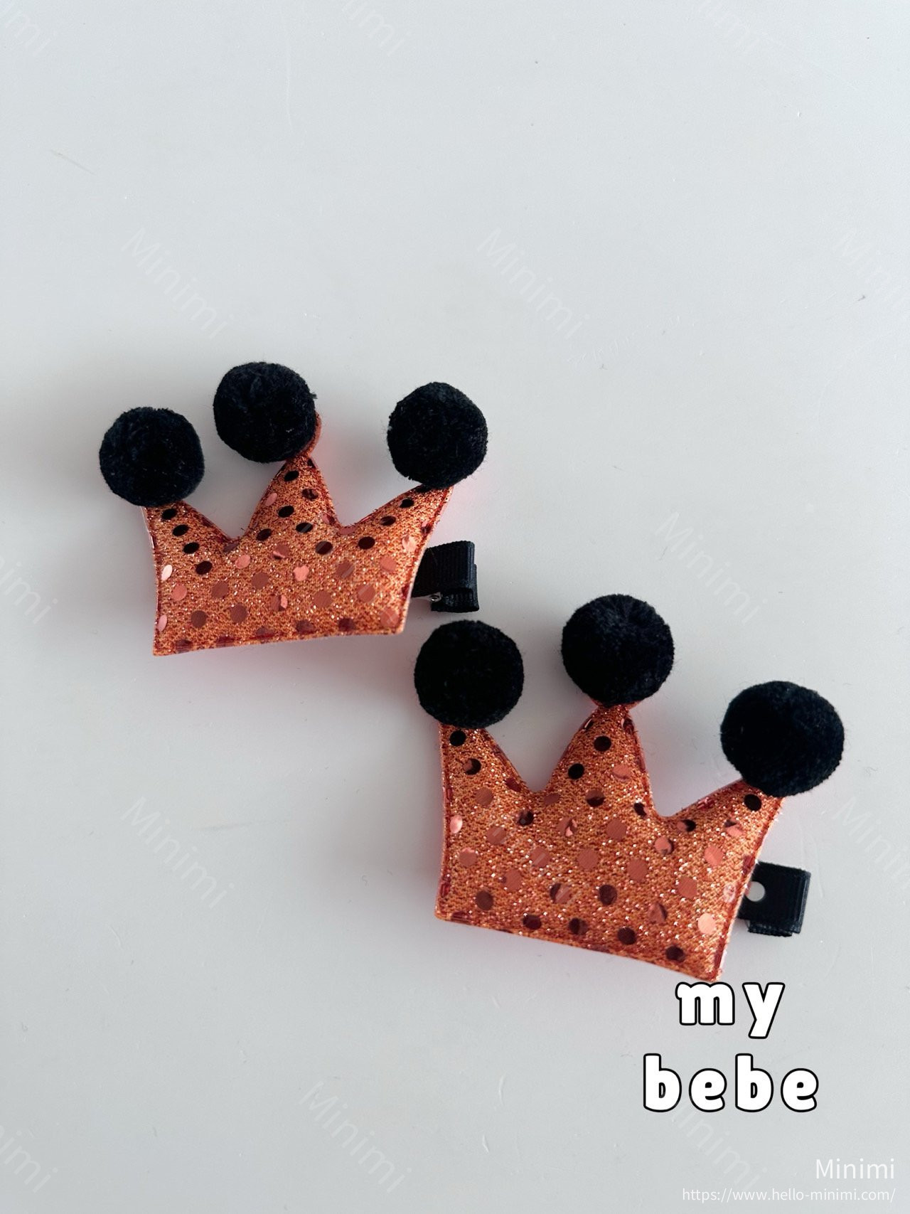 my_bébé Halloween Crown Hairpin 細節圖 7
